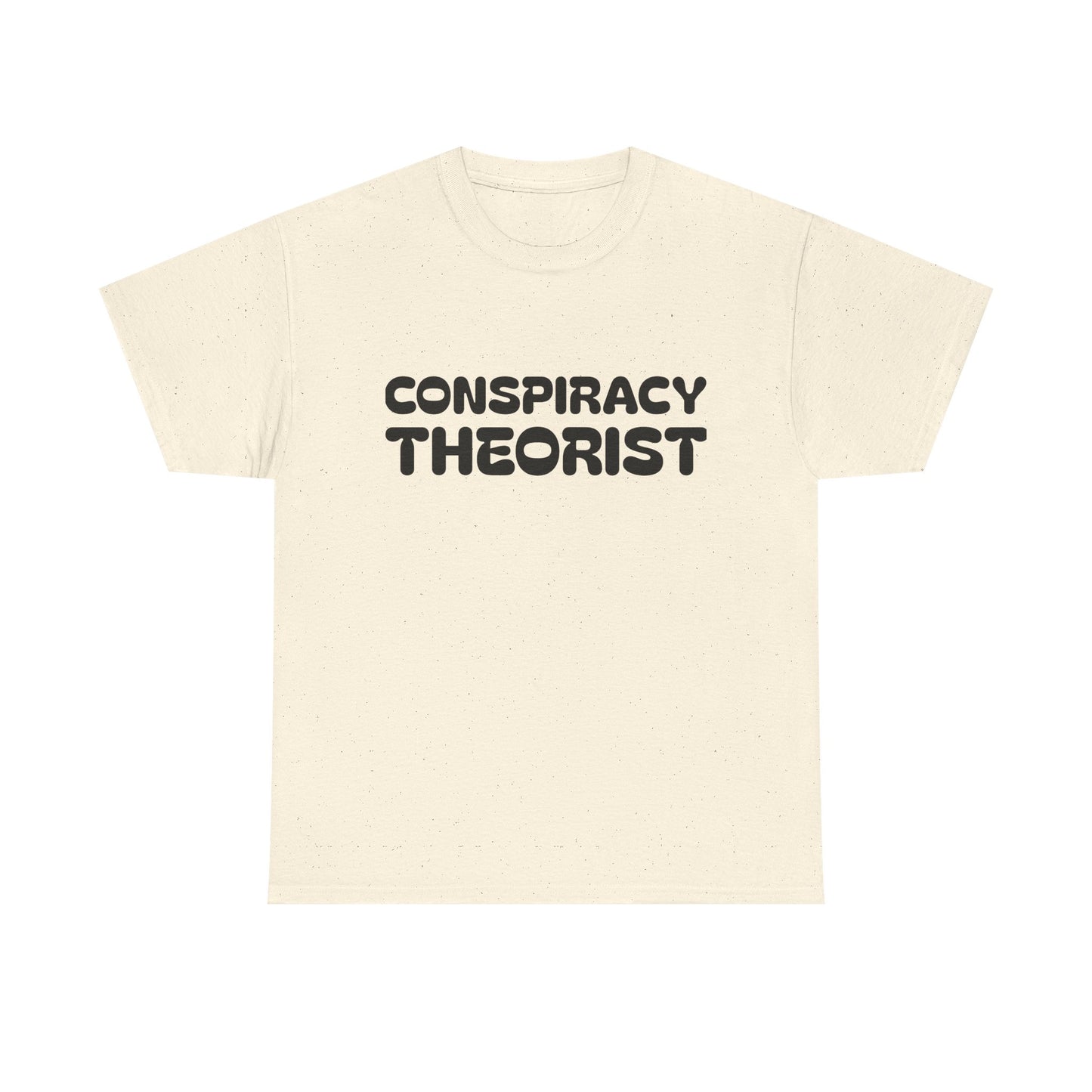 Conspiracy Theorist Funny Aliens UFO Graphic T Shirt Unisex Heavy Cotton Gift