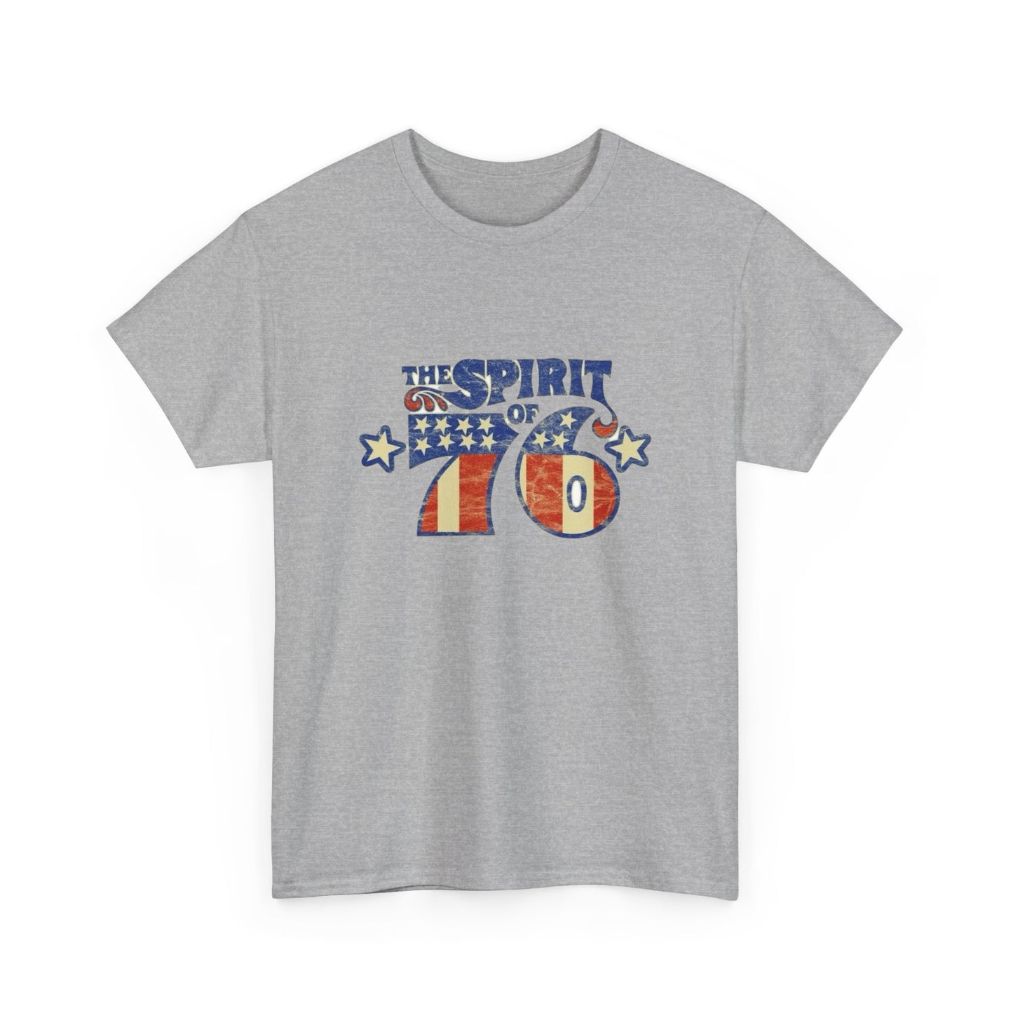 The Spirit Of 76 USA Graphic T Shirt Adult New Tee