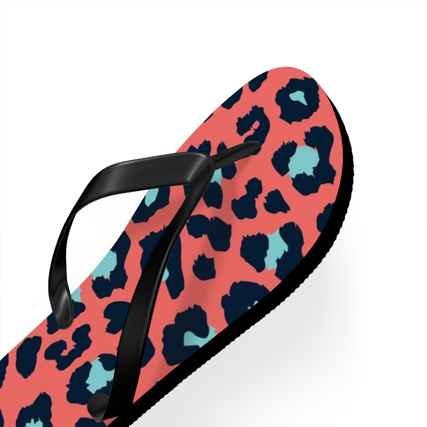 Cheetah Multi Color Beach Sandals, Slides for Summer, Flip Flops