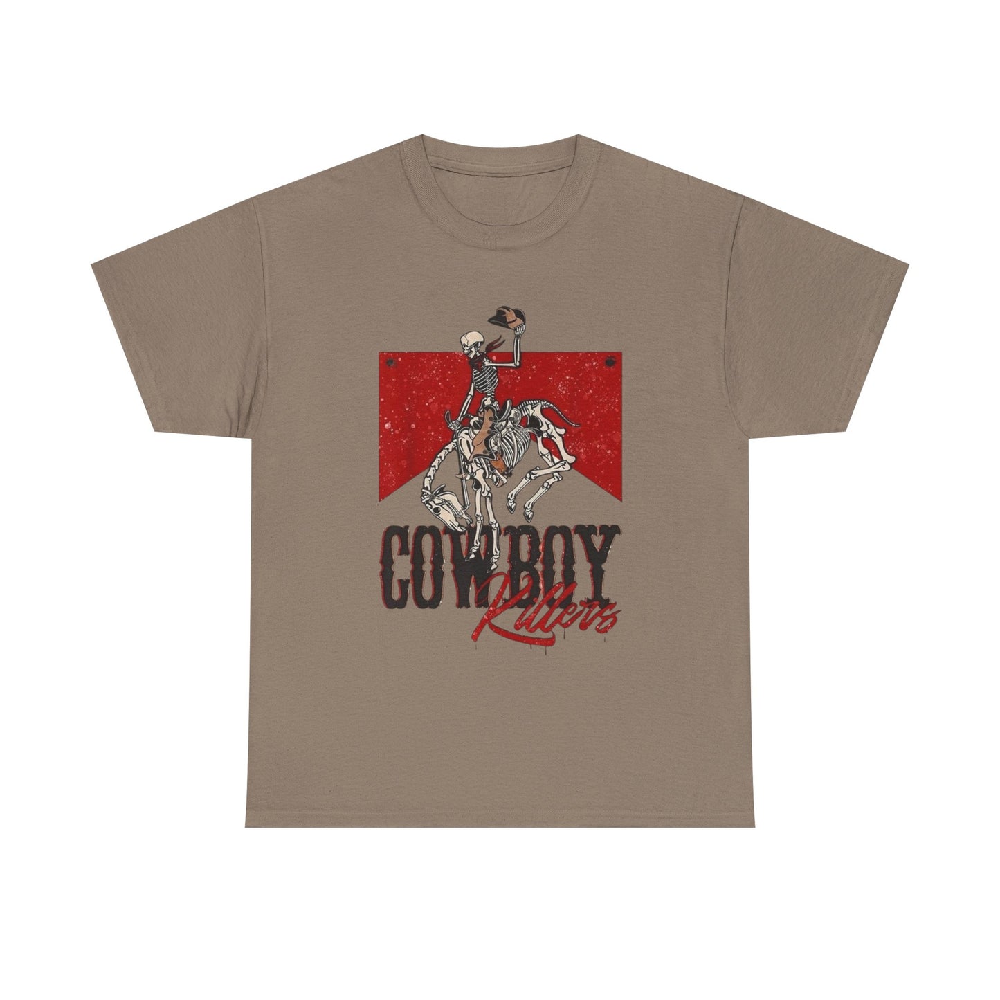 Cigarette Cowboy Killers Graphic T Shirt Unisex Heavy Cotton Tee