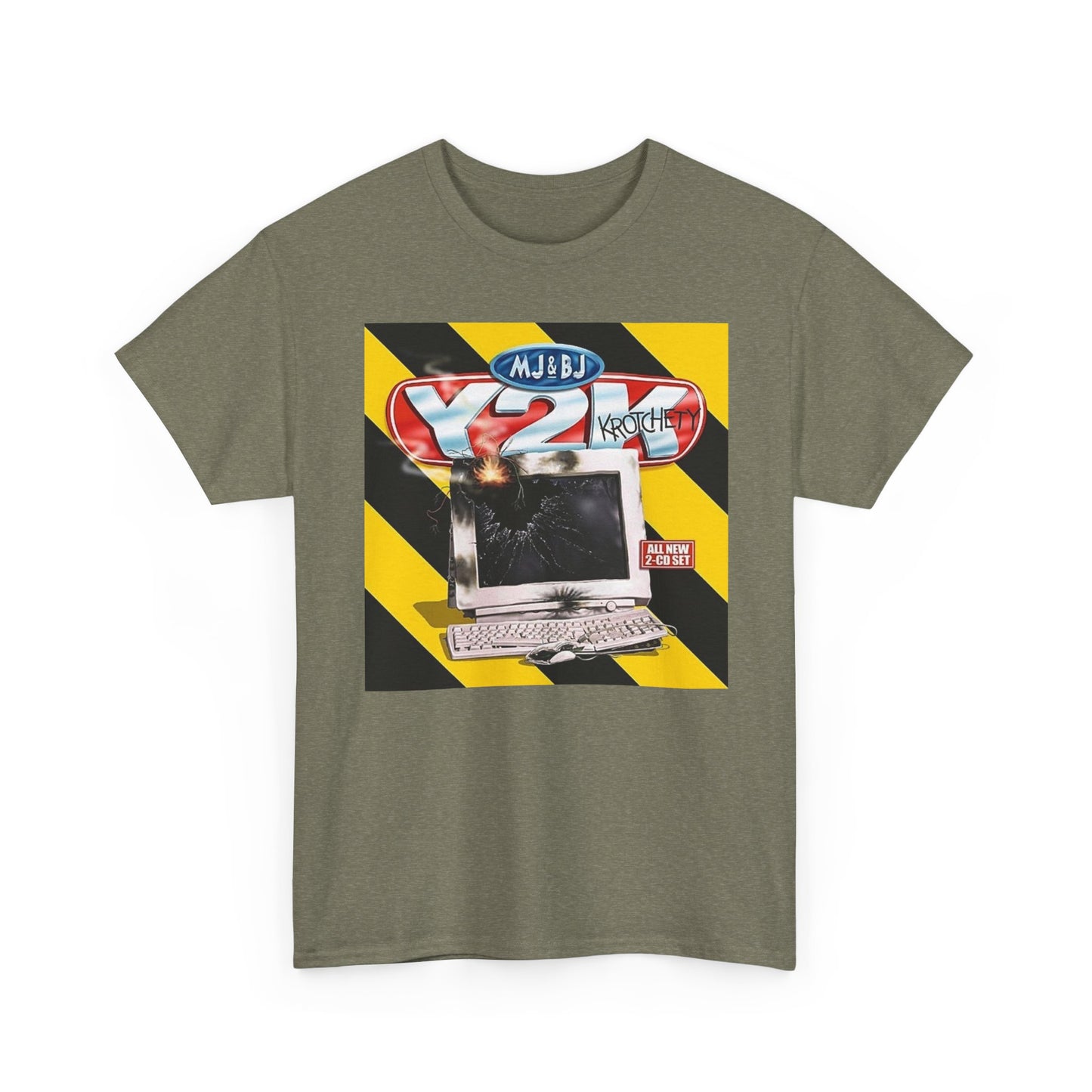 Y2k Graphic T Shirt Vintage 90s Funny Retro Unisex Heavy Cotton Tee