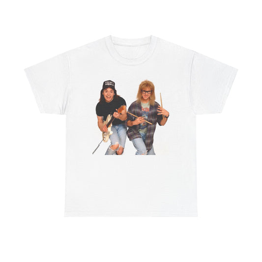 Wayne's World Vintage Graphic T Shirt Unisex Heavy Cotton Tee
