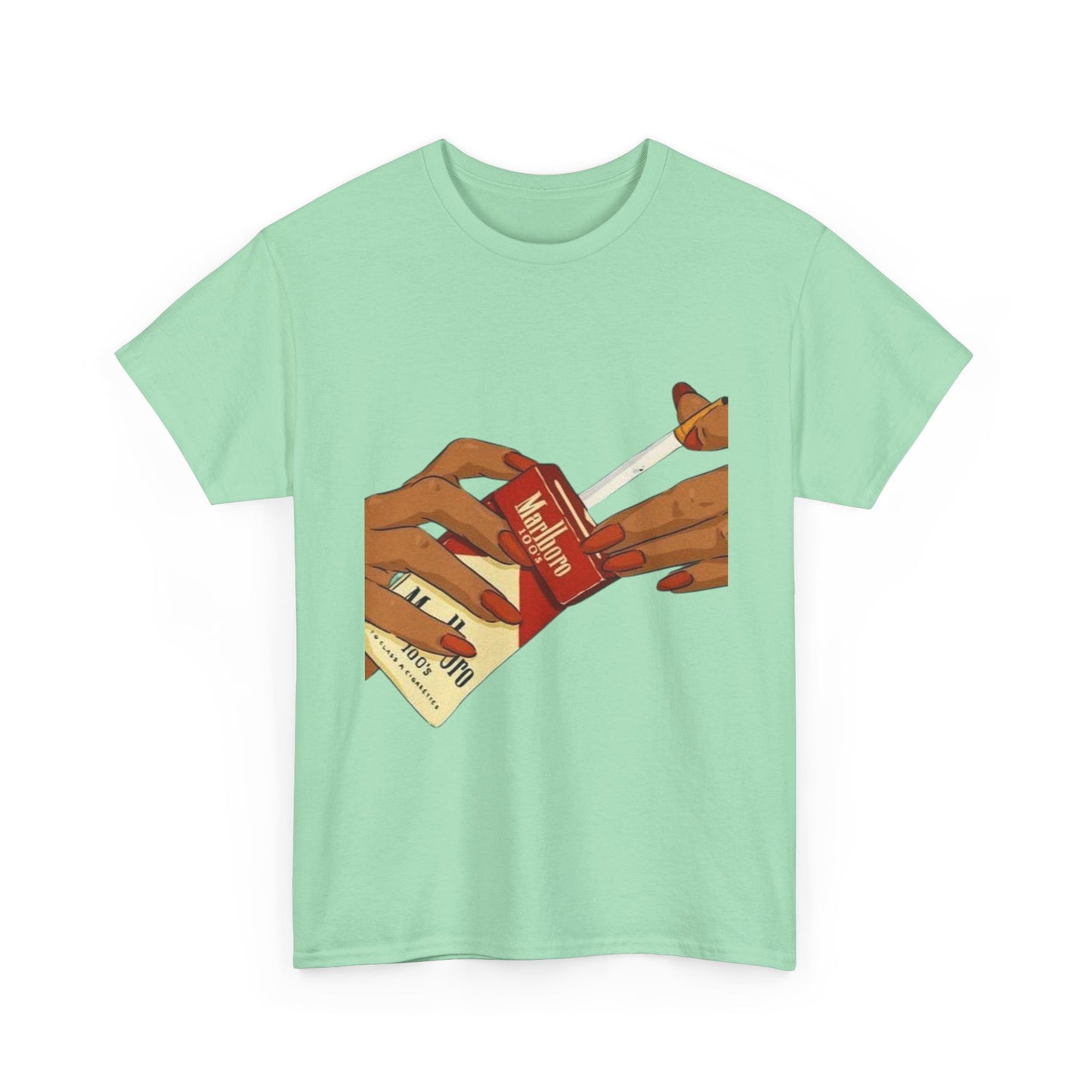 Vintage Cigarettes Graphic T Shirt NEW Adult Unisex Heavy Cotton Tee