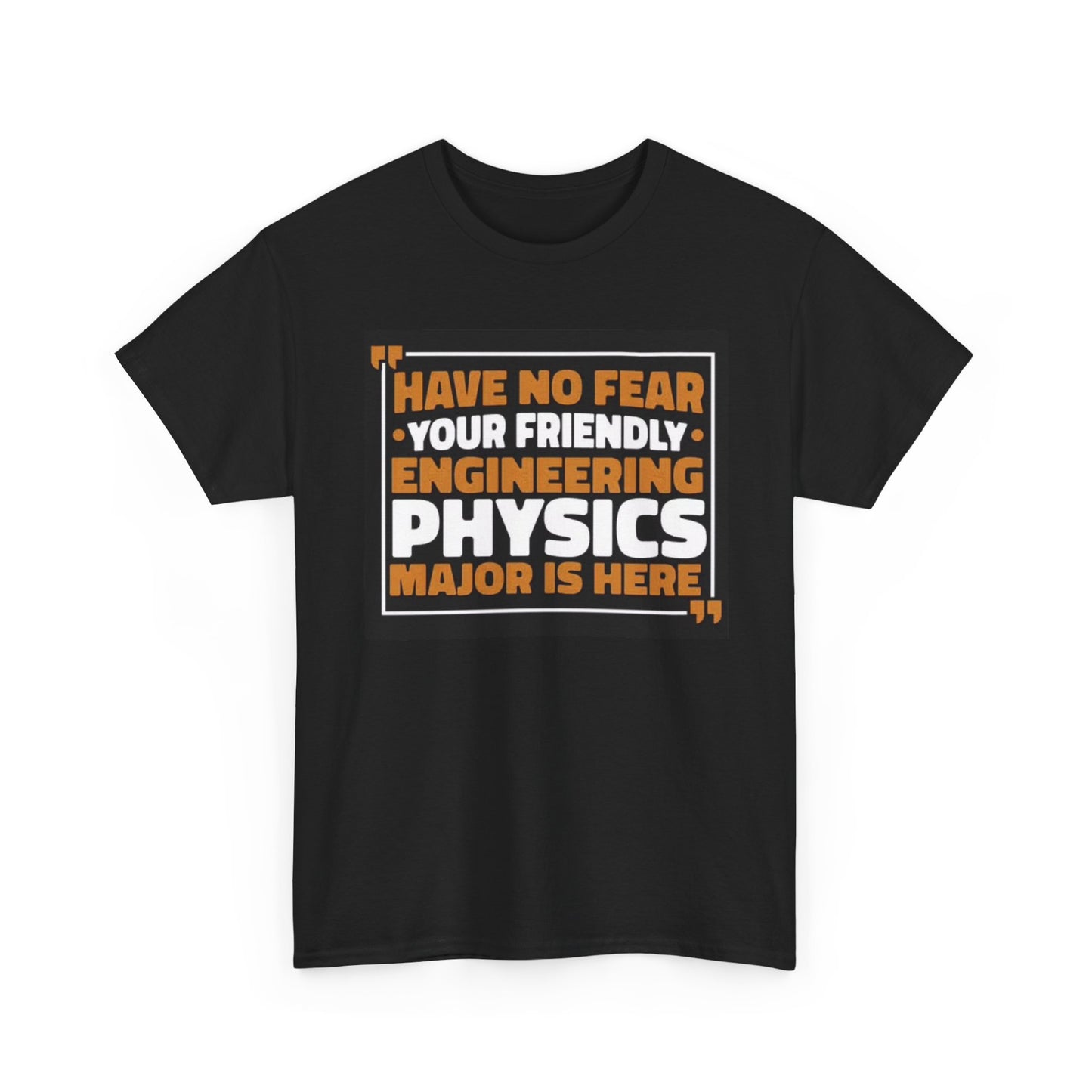 Physics Major Engineering Funny Graphic T Shirt Unisex Heavy Cotton Tee