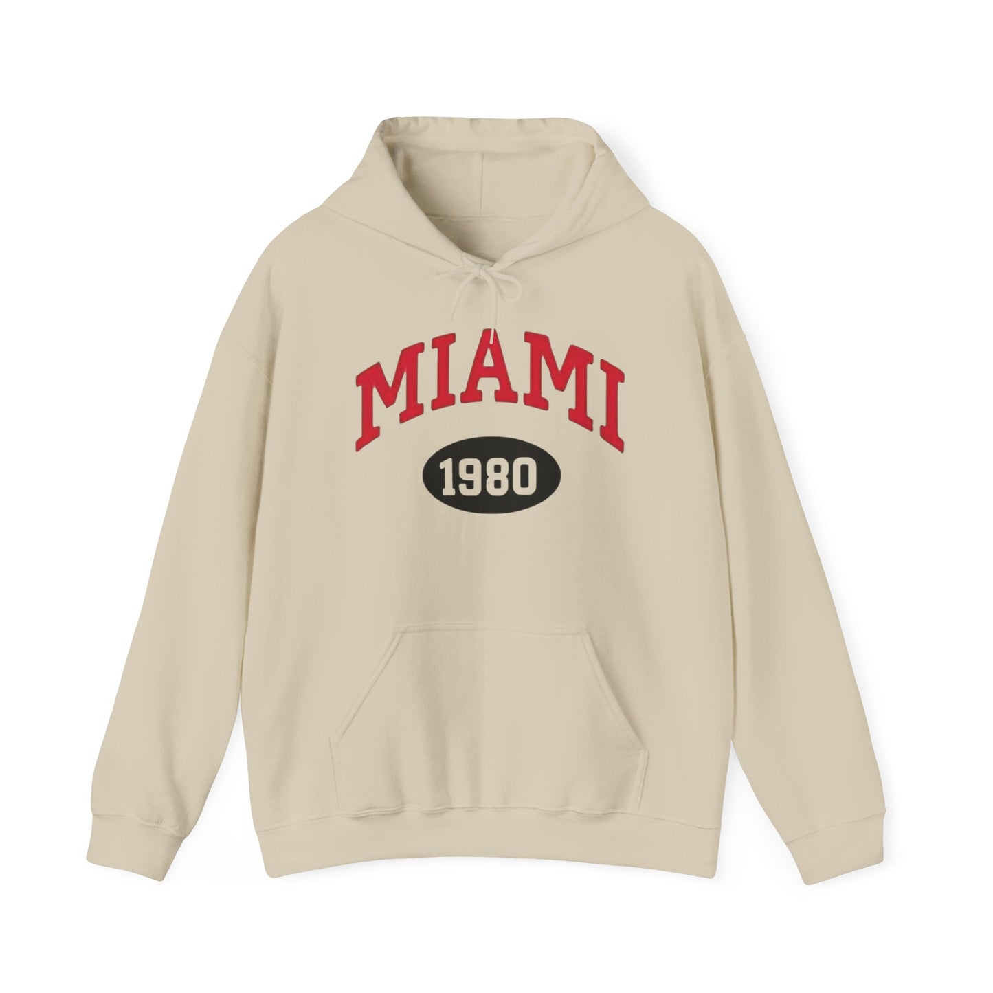 Miami 1980's Retro Graphic Hoodie Heavy Blend™ NEW Sweatshirt