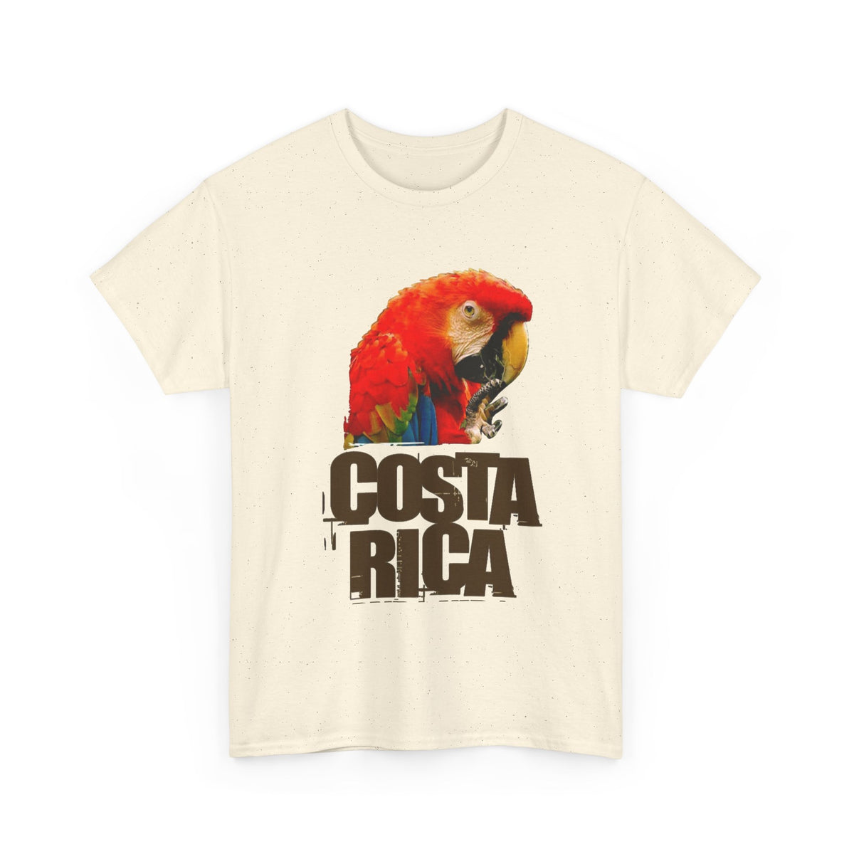 Costa Rica Birds Graphic T Shirt Men's Retro  Heavy Cotton Tee