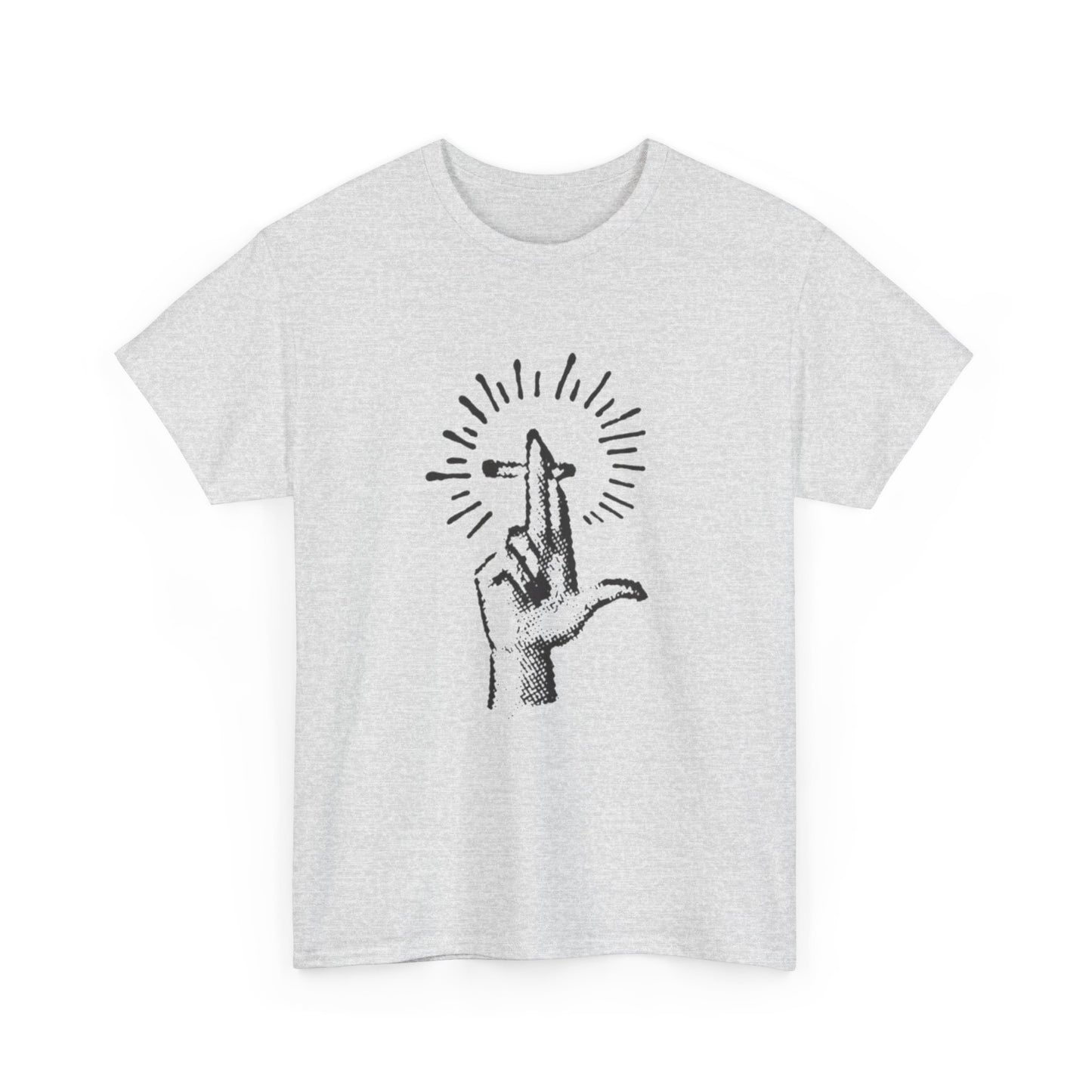 Light It Up Weed Joint Graphic T Shirt Unisex Heavy Cotton Tee