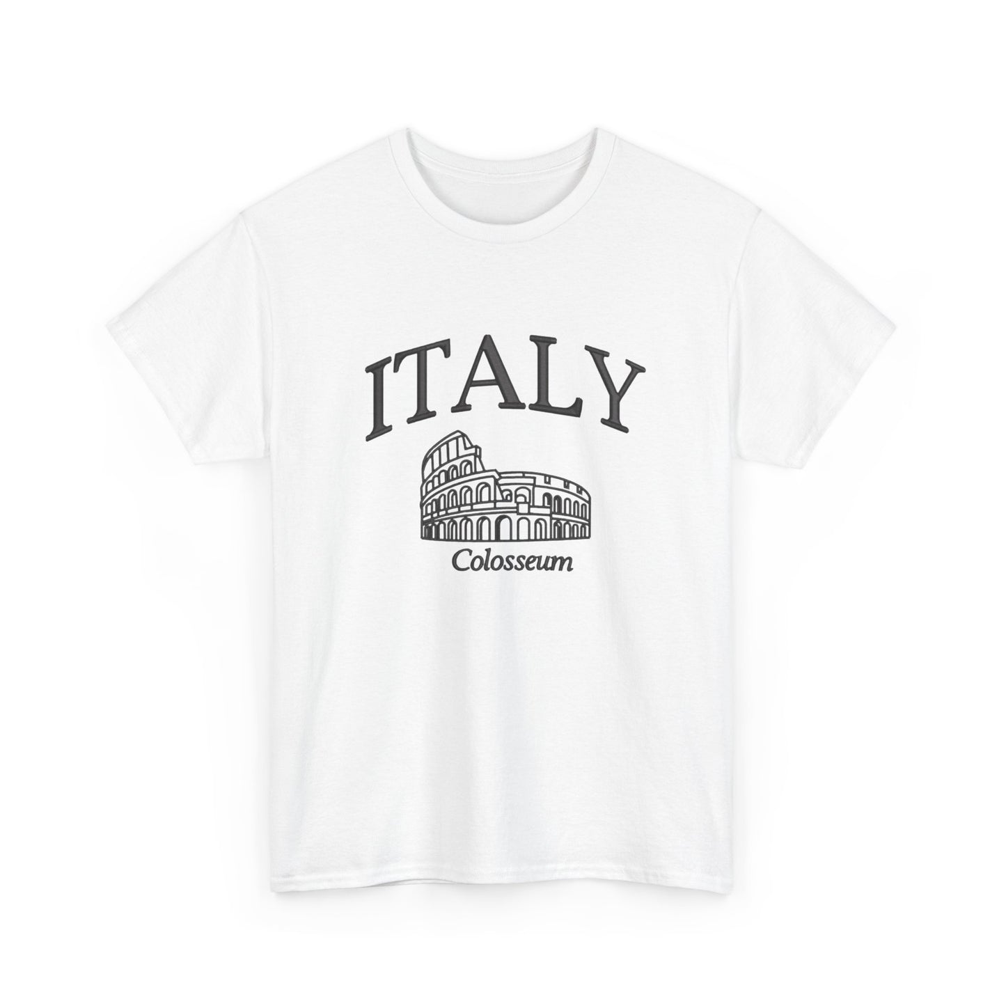 Italy Colosseum Graphic T Shirt NEW Unisex Heavy Cotton Tee