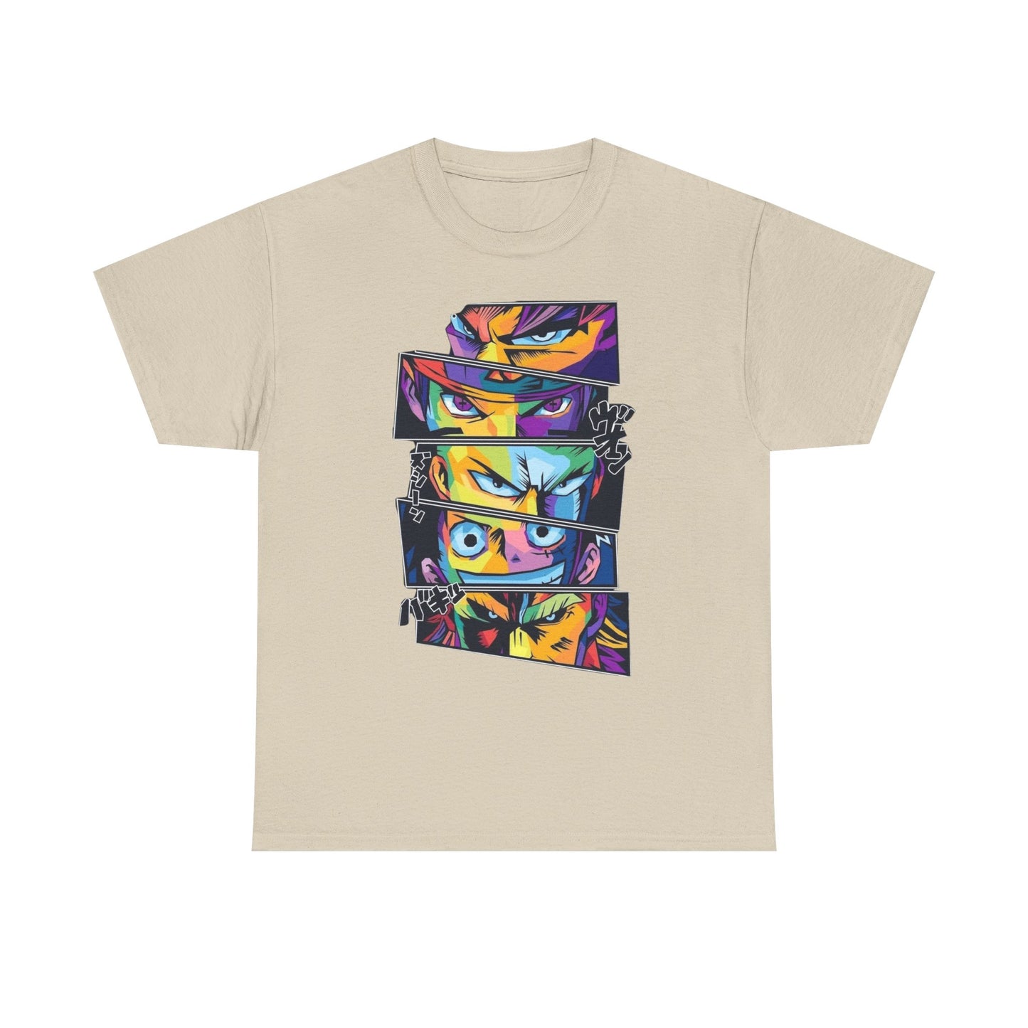 Anime Retro Graphic T Shirt Unisex Heavy Cotton Tee