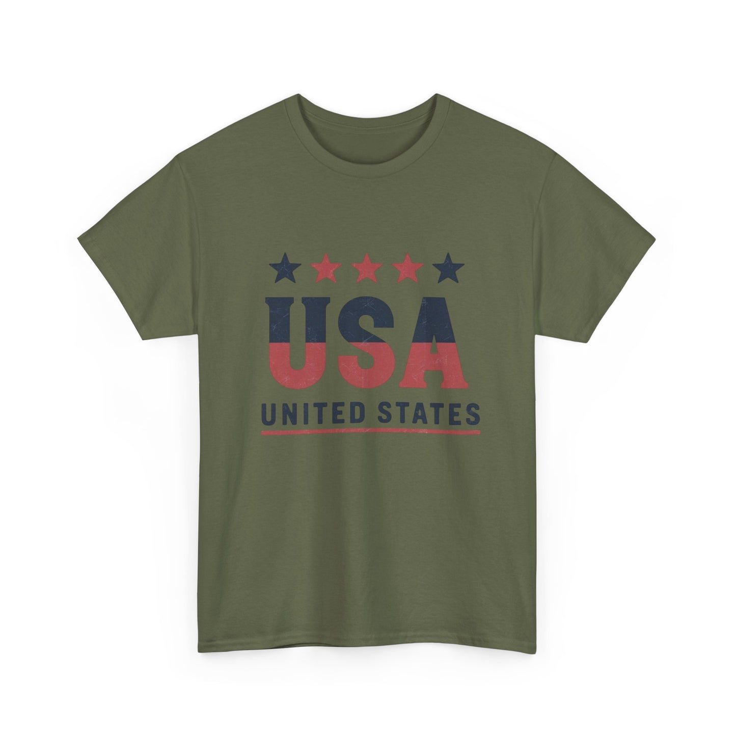USA Graphic T Shirt NEW ADULT Heavy Cotton Tee