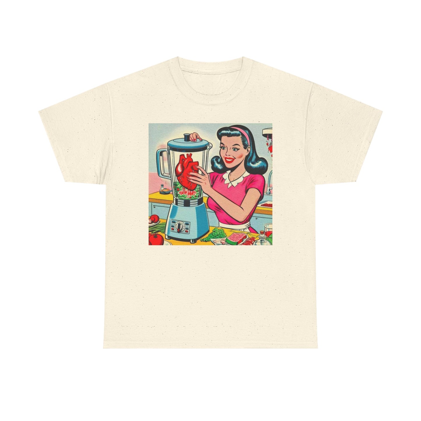 Heartbreaker Woman Art Graphic T Shirt Unisex Heavy Cotton Tee