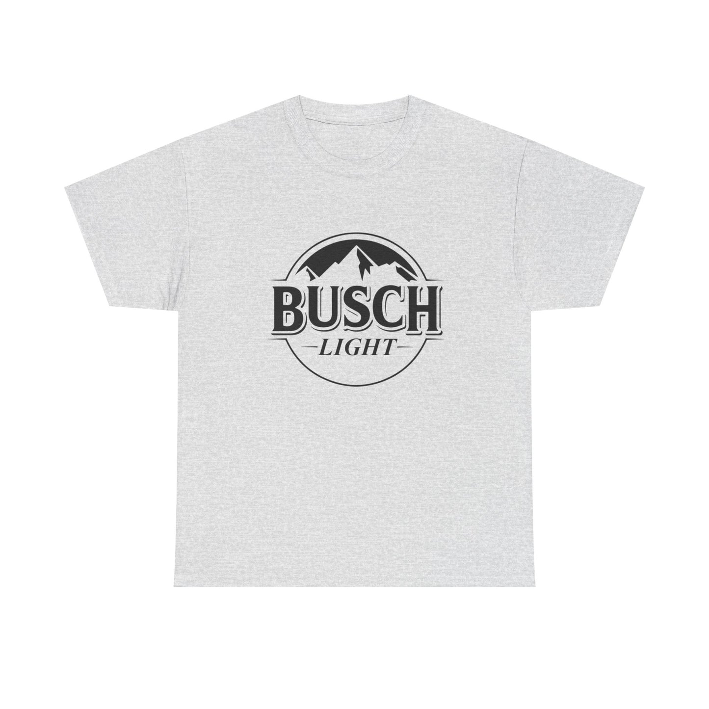 Busch Light Retro Graphic T Shirt Unisex Heavy Cotton Tee NEW