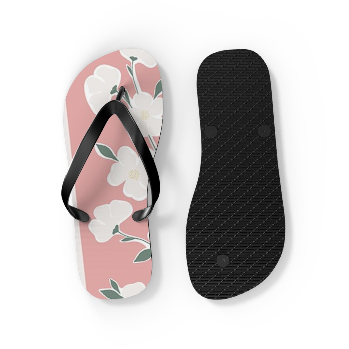 Waves And Sun Sandals White Lotus Summer Flip Flops Slides BRAND NEW