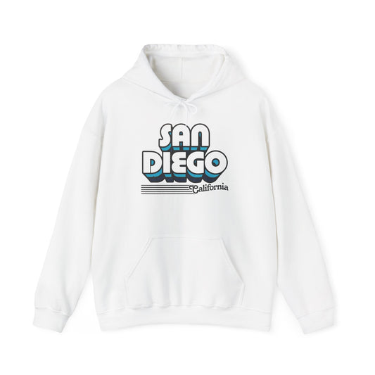San Diego California Vintage Graphic Hoodie Heavy Blend™ NEW Sweatshirt