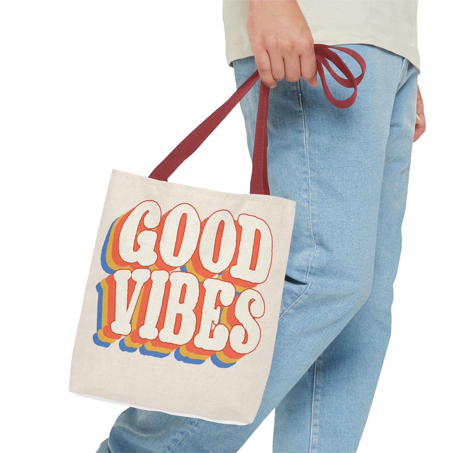 Good Vibes BRAND NEW Summer BEACH GEAR Tote Bag (AOP)