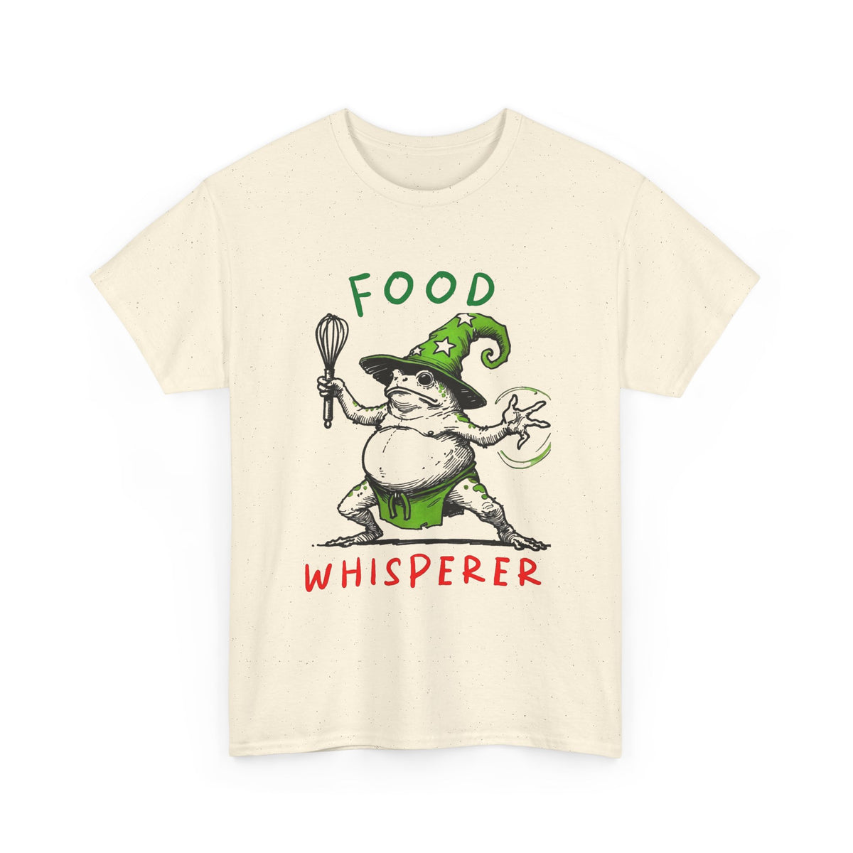 Food Whisperer Wizard Frog T-Shirt Men's Graphic Tee