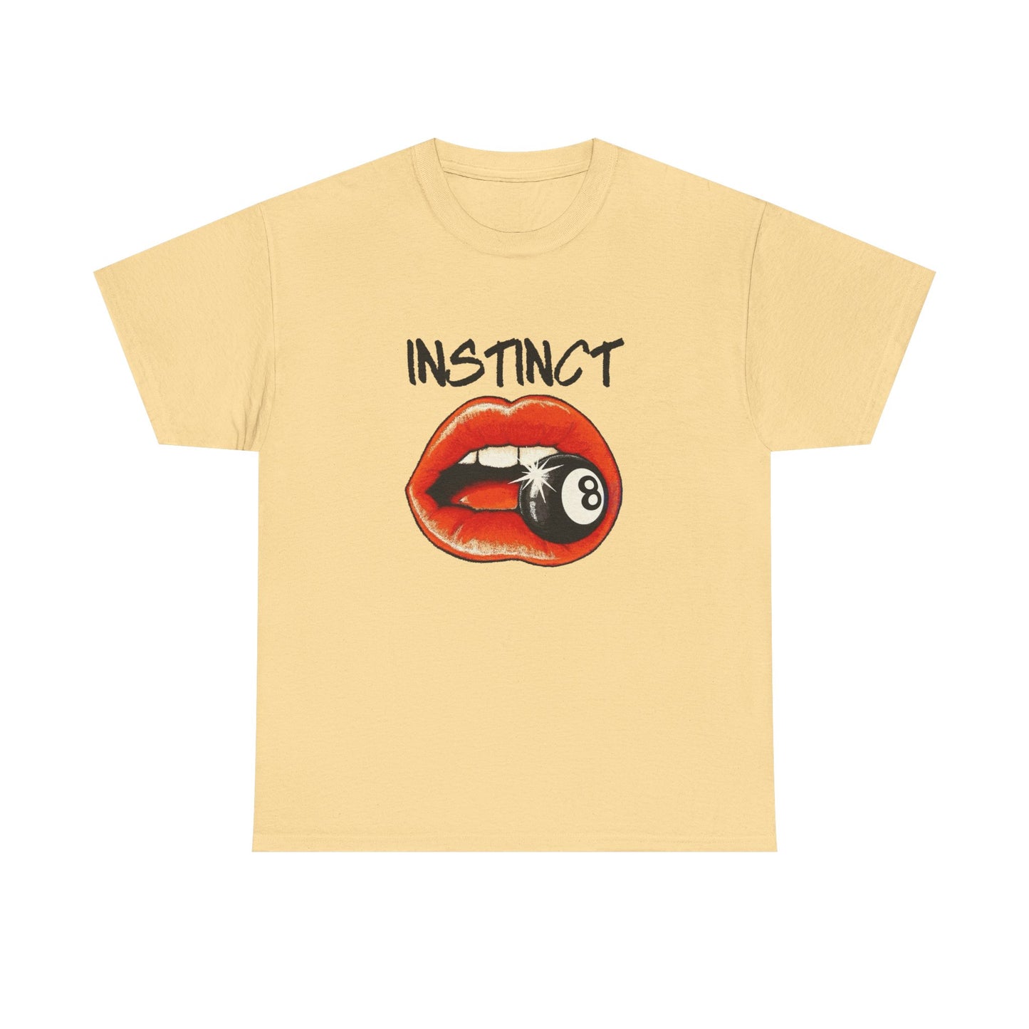 Eightball Instinct T-Shirt Unisex Heavy Cotton Tee Gift New
