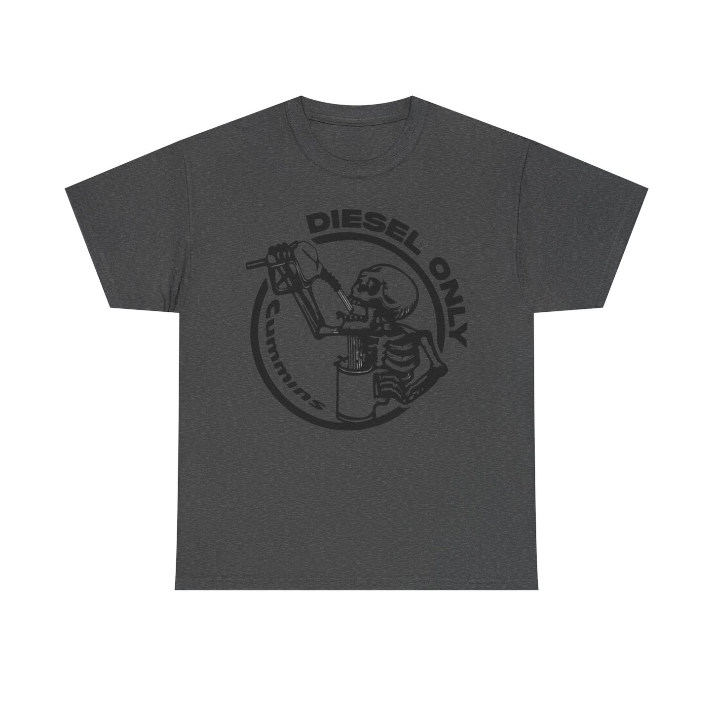 Diesel Only Cummins Graphic T Shirt Unisex Heavy Cotton Tee NEW