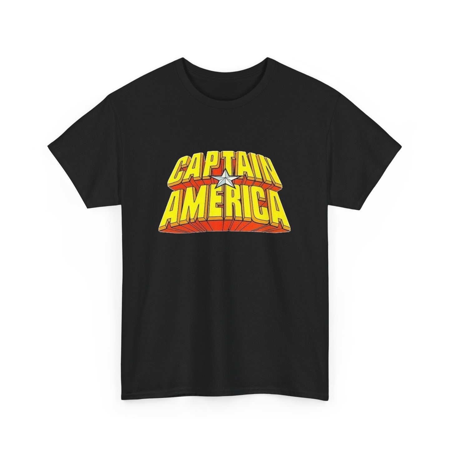 Captain America Graphic T Shirt NEW Unisex Heavy Cotton Tee