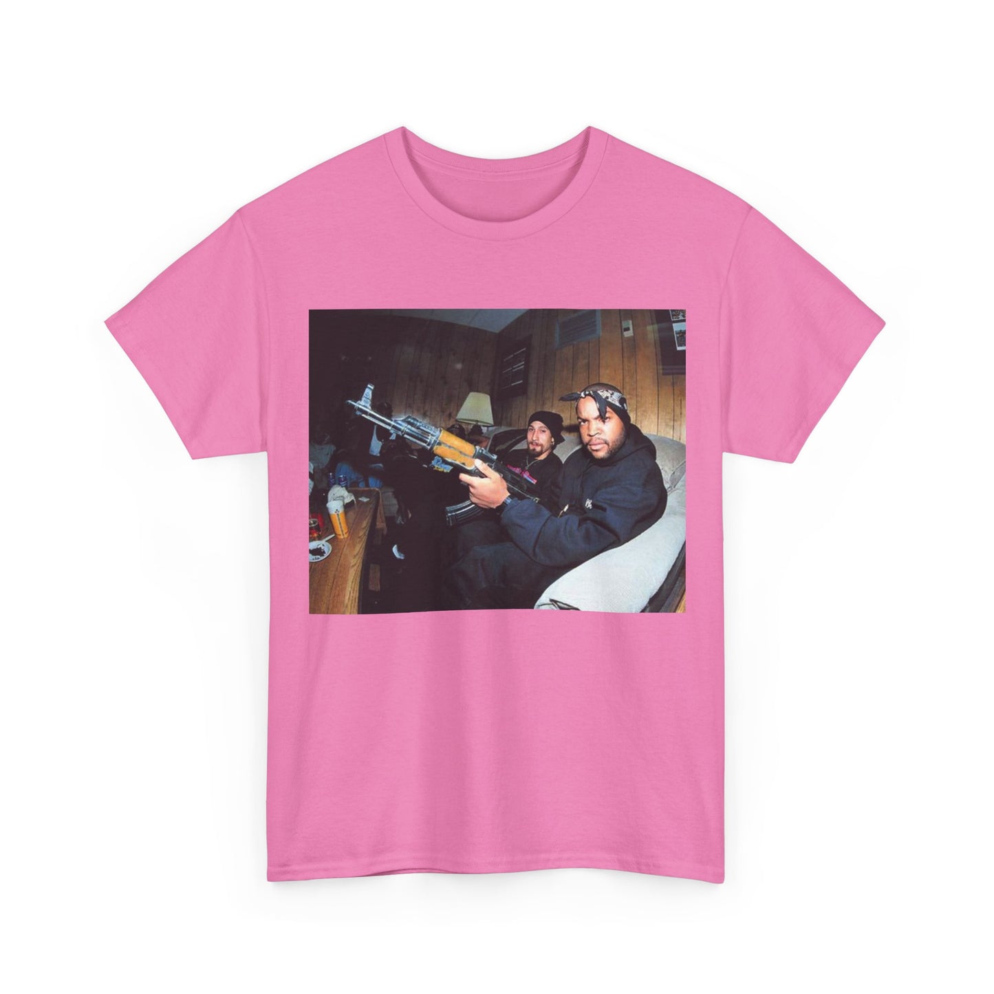 Ice cube T-shirt vintage 90s NWA California retro meme Unisex Heavy Cotton Tee
