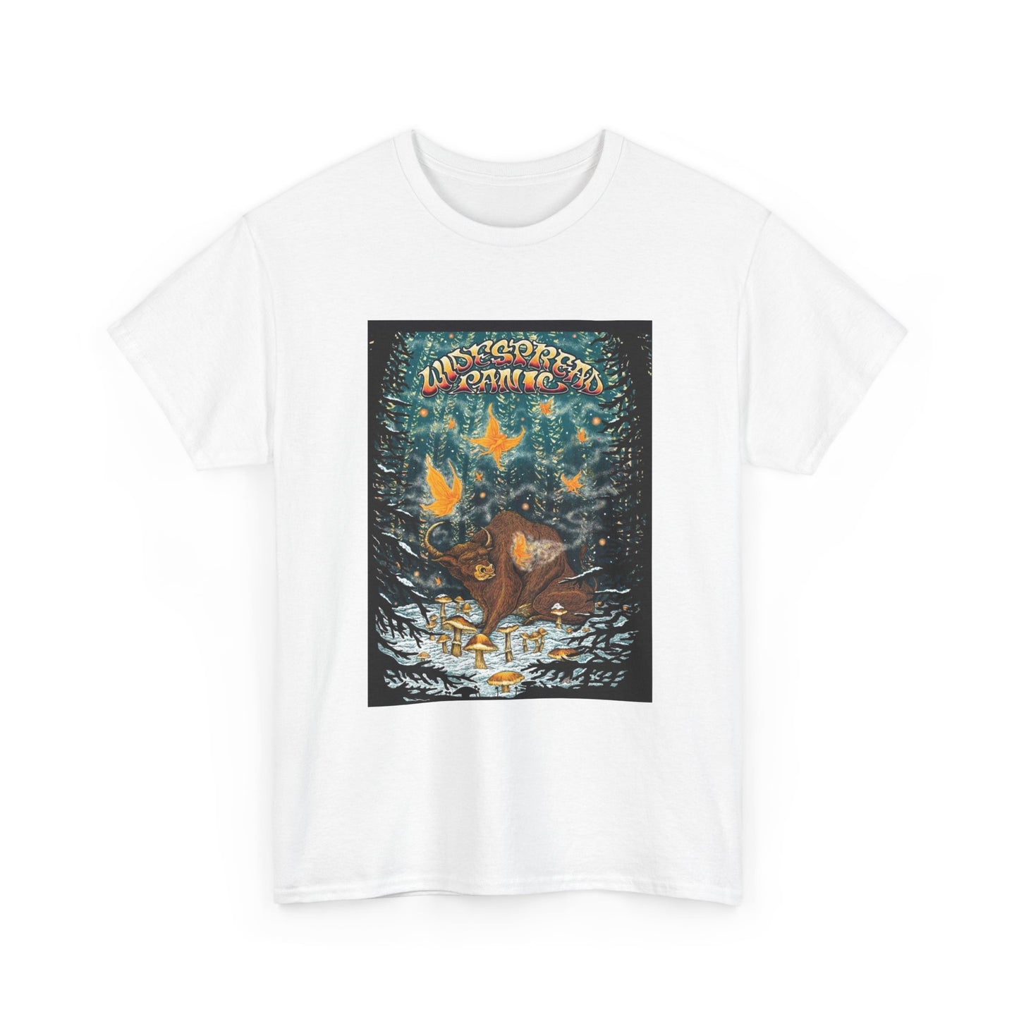 Widespread panic Tshirt Vintage Tour Poster Retro Unisex Heavy Cotton Tee 2