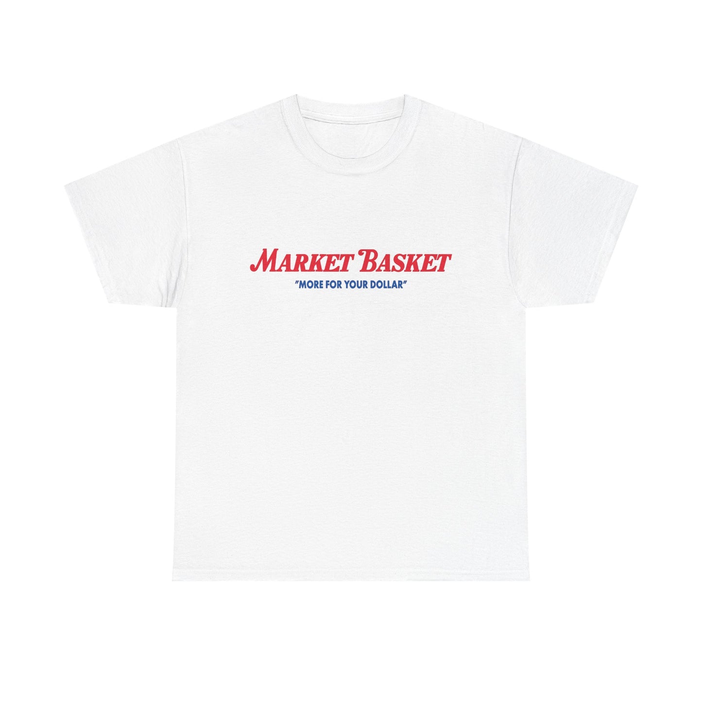 Boston vintage market basket New England retro patriots Heavy Cotton Tee