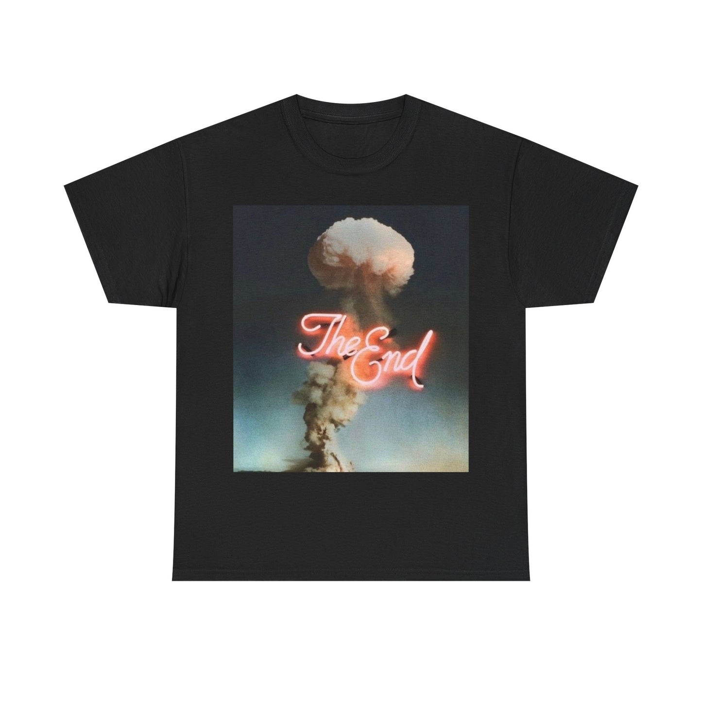 The End Graphic T Shirt Unisex Heavy Cotton Tee GIFT