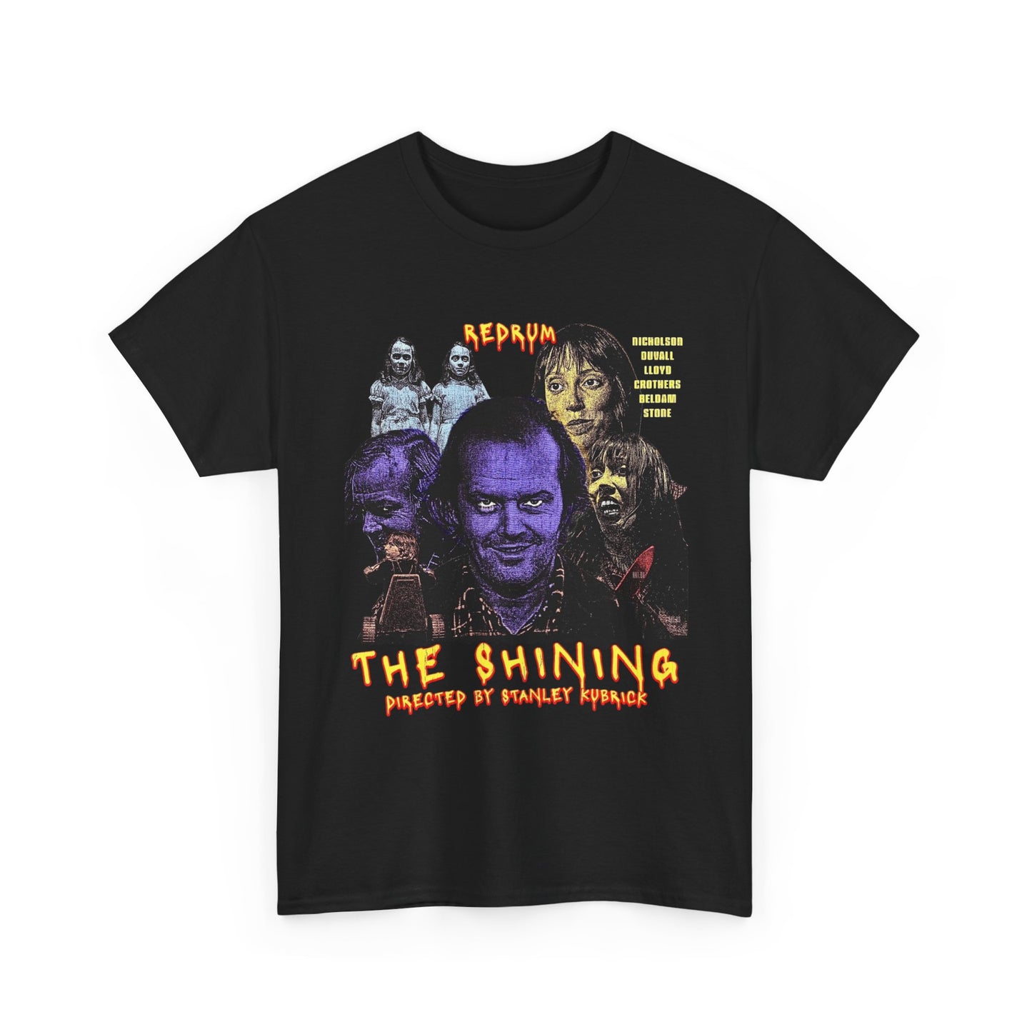 The Shining Vintage Graphic T Shirt NEW ADULT Heavy Cotton Tee