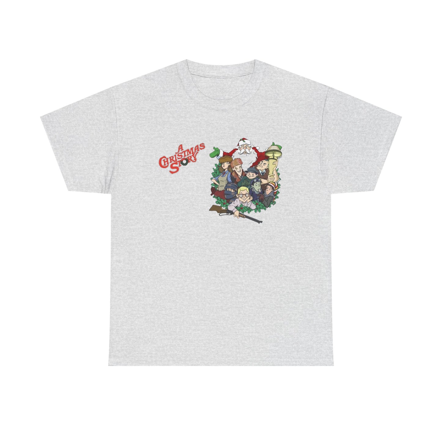 A Christmas Story Retro Graphic T Shirt NEW Unisex Heavy Cotton Tee GIFT