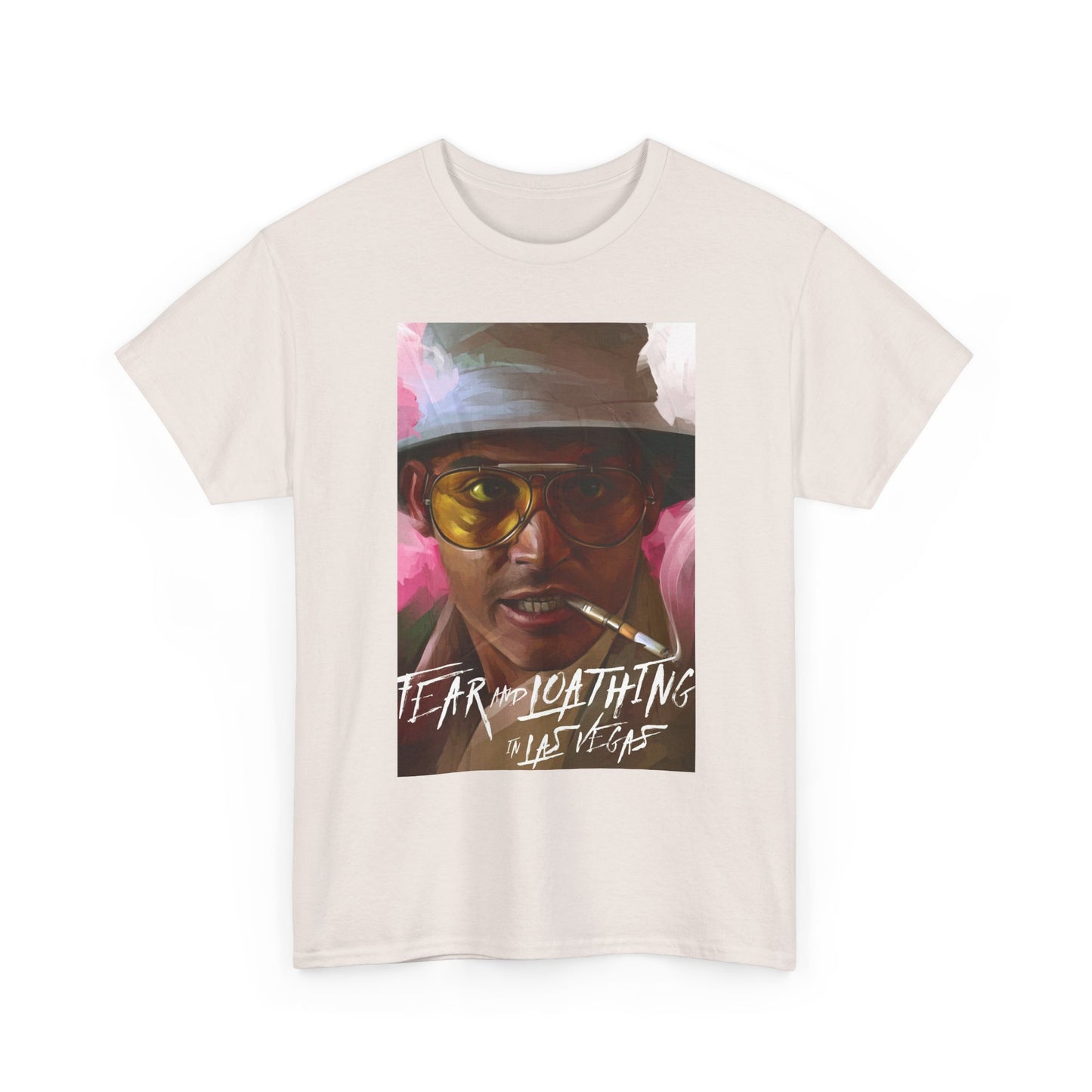 Fear And Loathing Graphic T Shirt Retro Vegas Vintage Unisex Heavy Cotton Tee