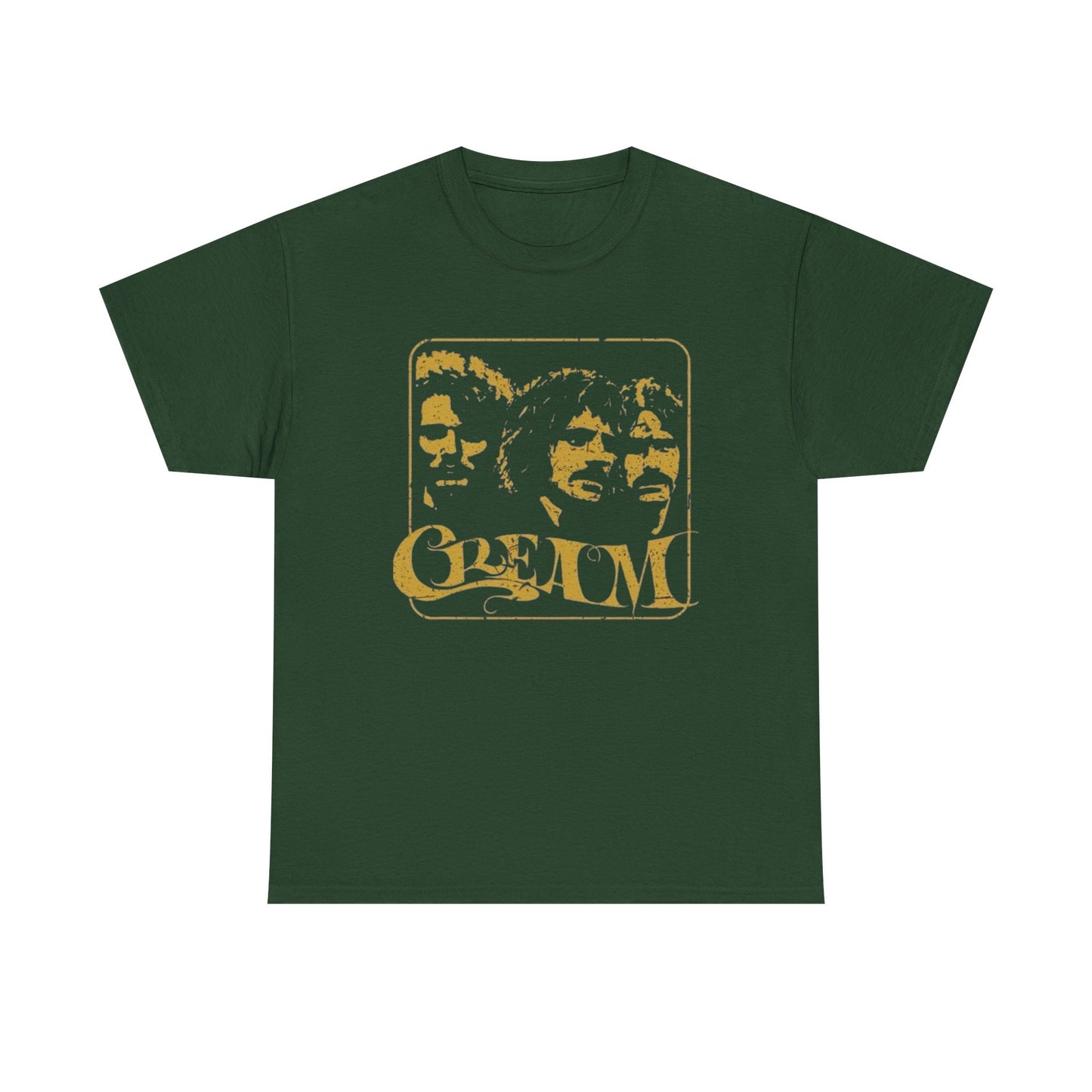 Cream Vintage Rock Graphic T Shirt NEW ADULT Tee