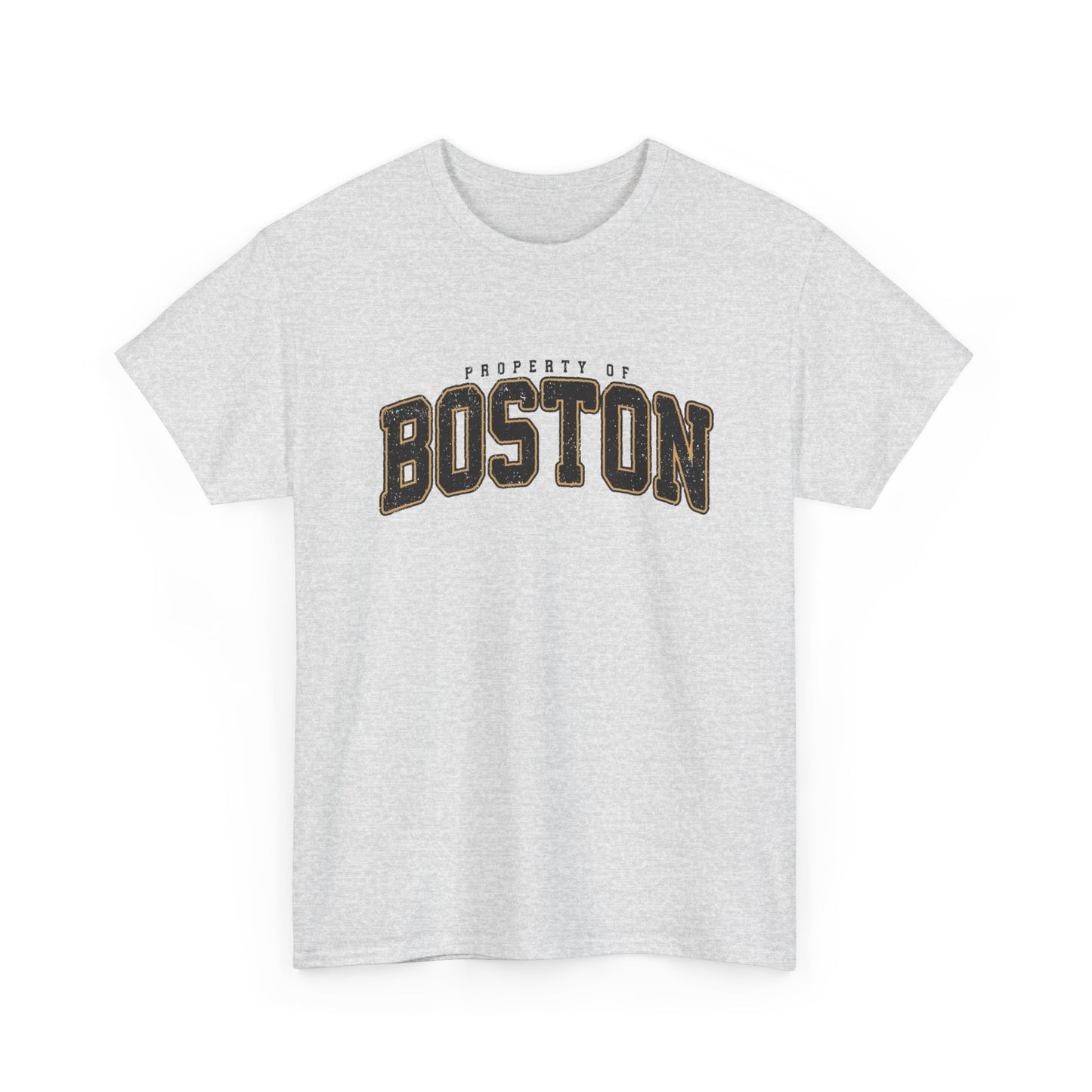 Property Of Boston Graphic T Shirt ADULT NEW