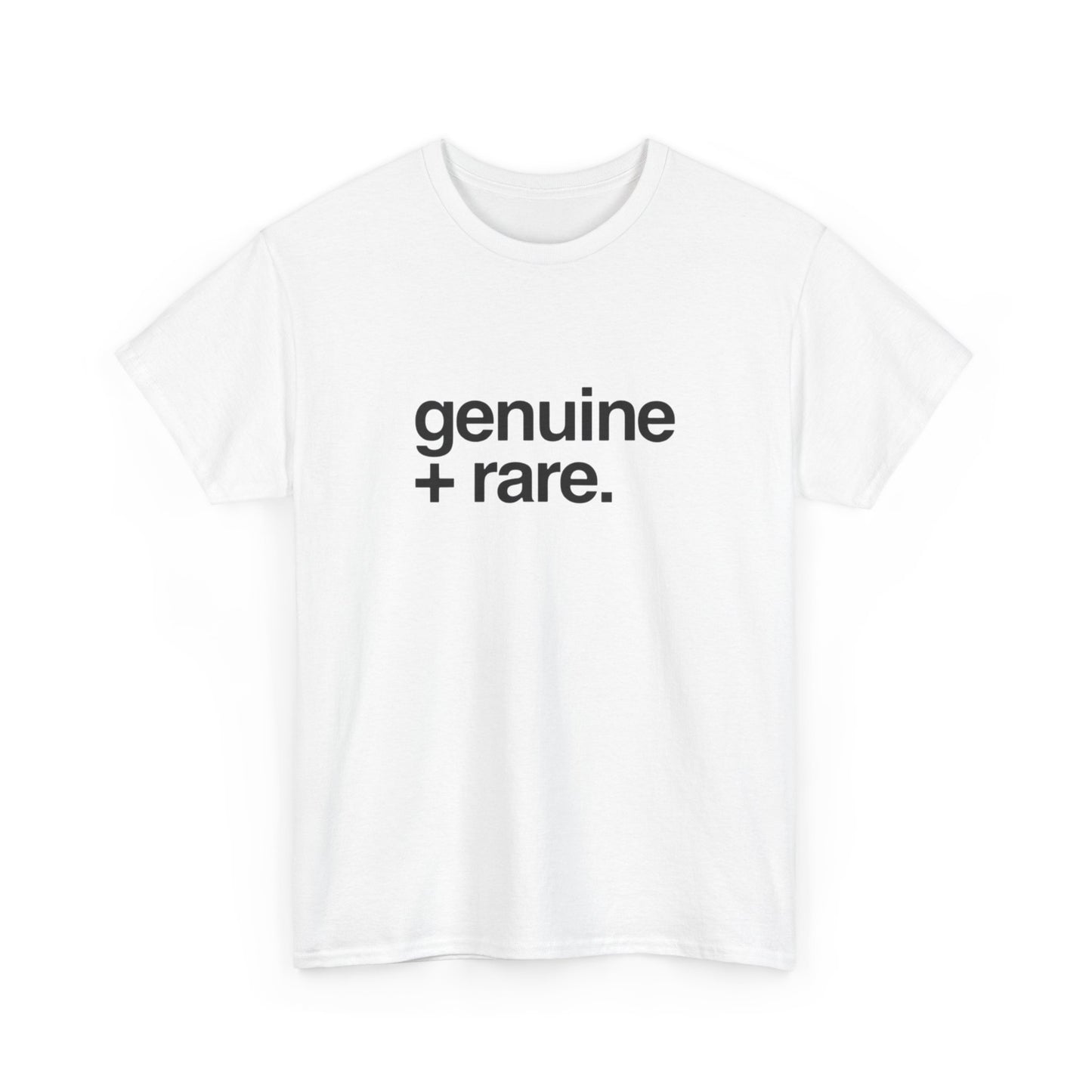 Genuine And Rare Graphic T Shirt NEW Unisex Heavy Cotton Tee