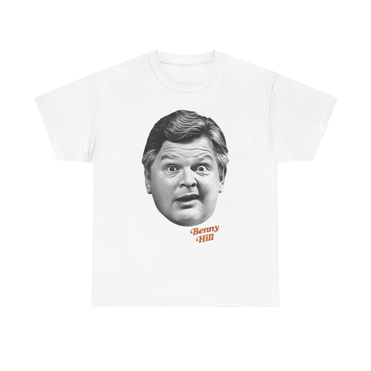 Benny Hill Vintage Comedy Graphic T Shirt ADULT NEW Unisex Heavy Cotton Tee