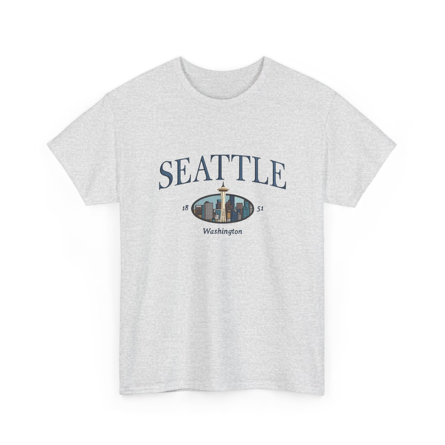 Seattle Washington  Graphic T Shirt NEW Unisex Heavy Cotton Tee