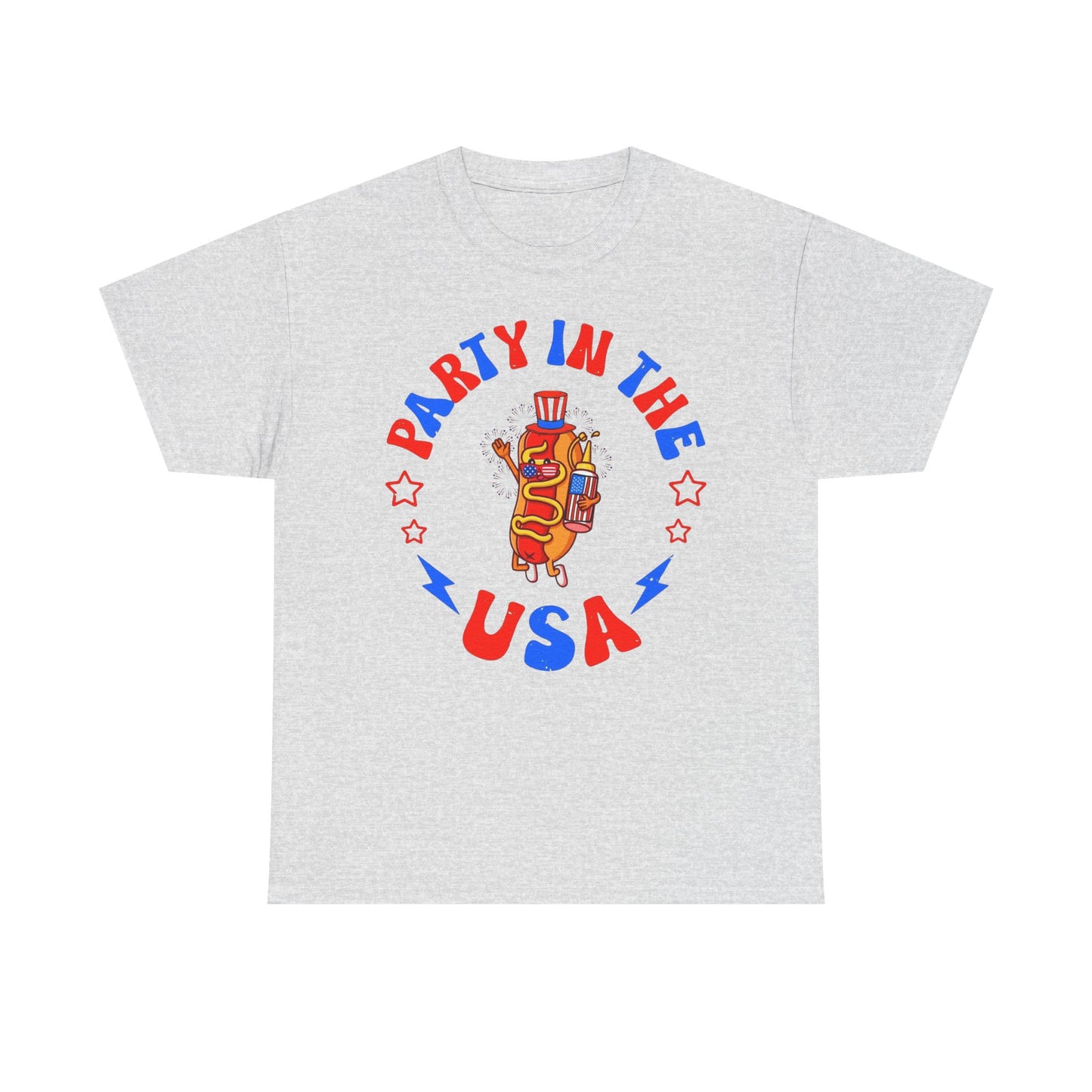 Party In The USA America Graphic T Shirt ADULT NEW