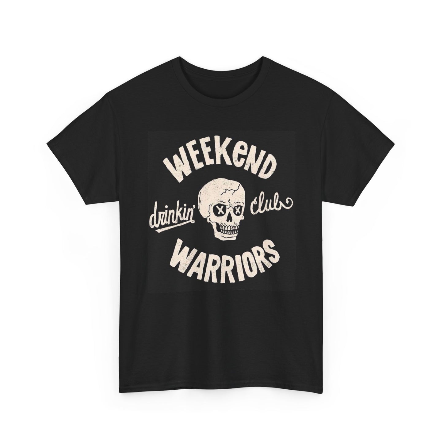 Weekend Warriors Drinking Club Graphic T Shirt NEW Cotton Tee Gift