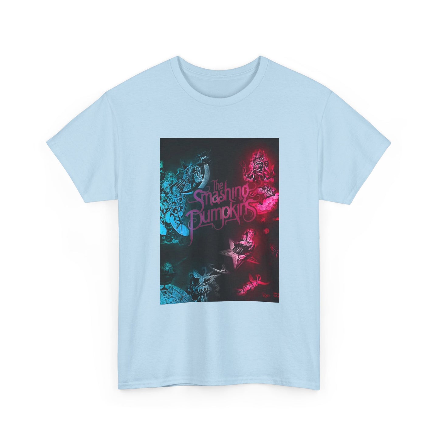 The Smashing Pumpkins Tshirt Vintage Merch Neon Unisex Heavy Cotton Tee