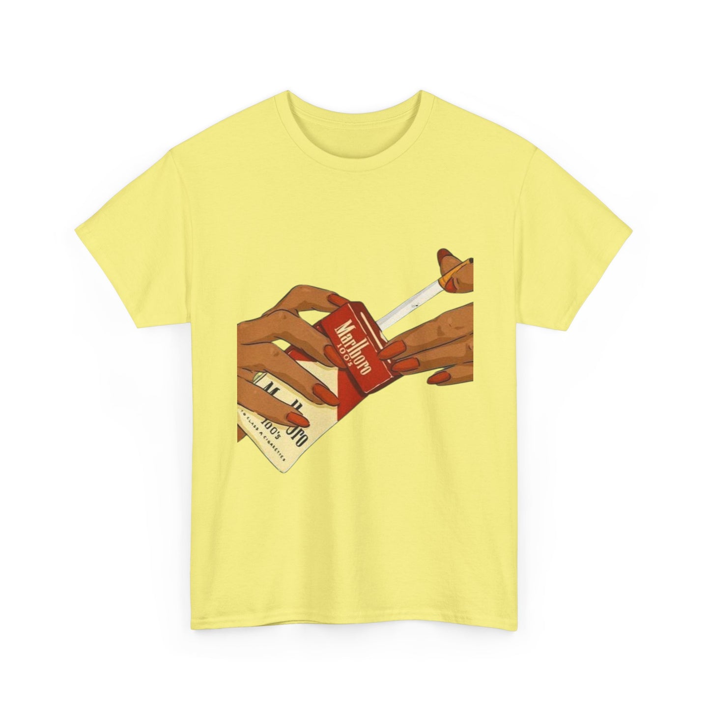Vintage Cigarettes Graphic T Shirt NEW Adult Unisex Heavy Cotton Tee