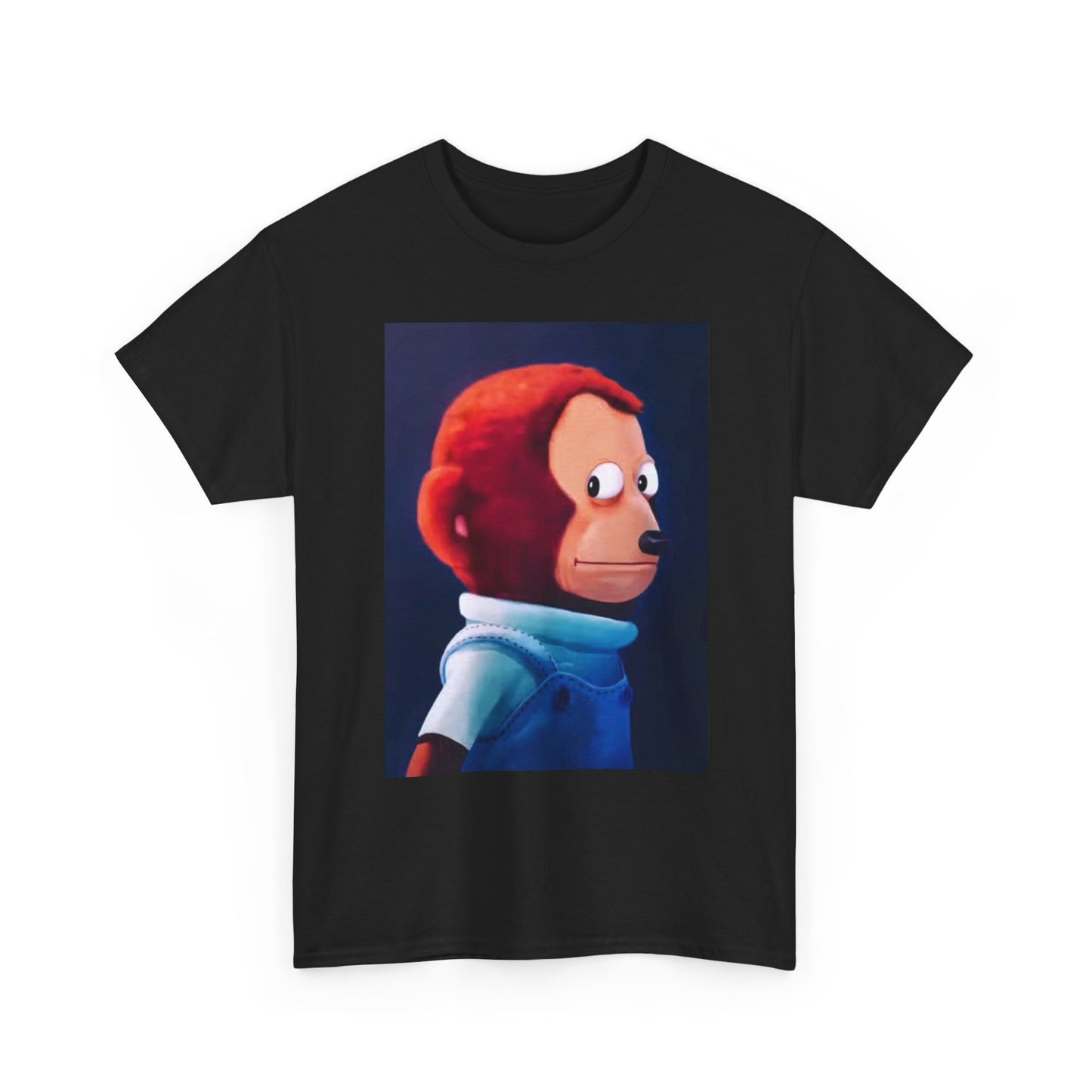 Funny Side Eye Jokes T Shirt MEME Comedy Cartoon Painting Unisex Heavy Cotton