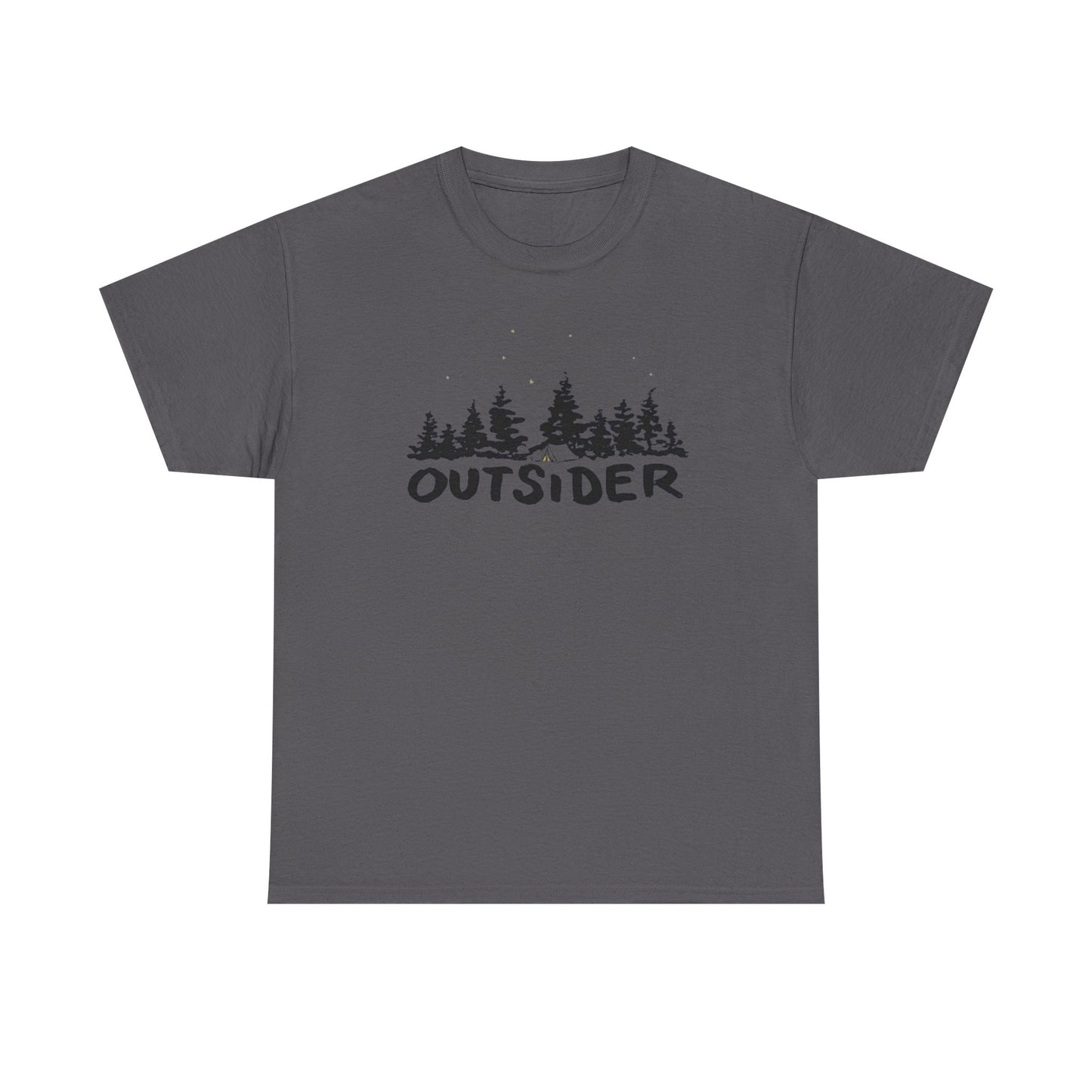Outsider Camping Graphic T Shirt NEW ADULT