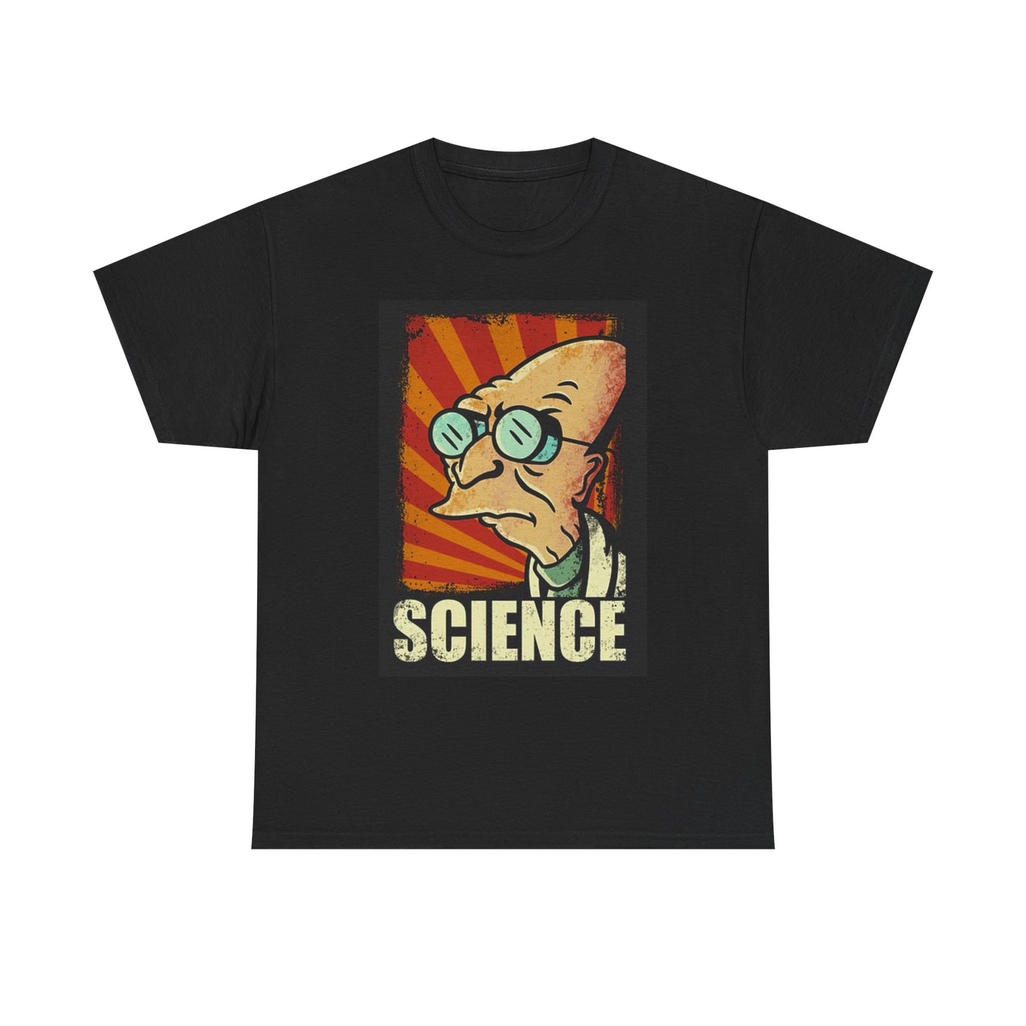 Futurama Graphic T Shirt Funny Science Retro Unisex Heavy Cotton Tee