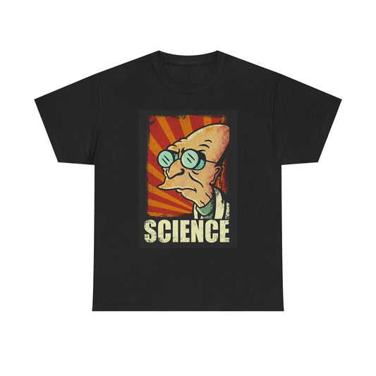 Futurama Graphic T Shirt Funny Science Retro Unisex Heavy Cotton Tee