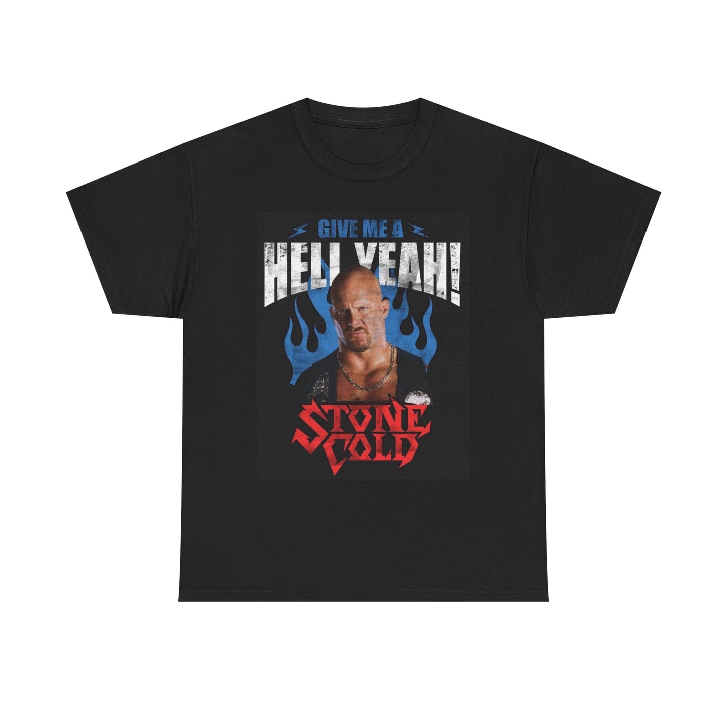 Stone Cold Wrestling Shirt Apparel BRAND NEW Unisex Heavy Cotton Tee