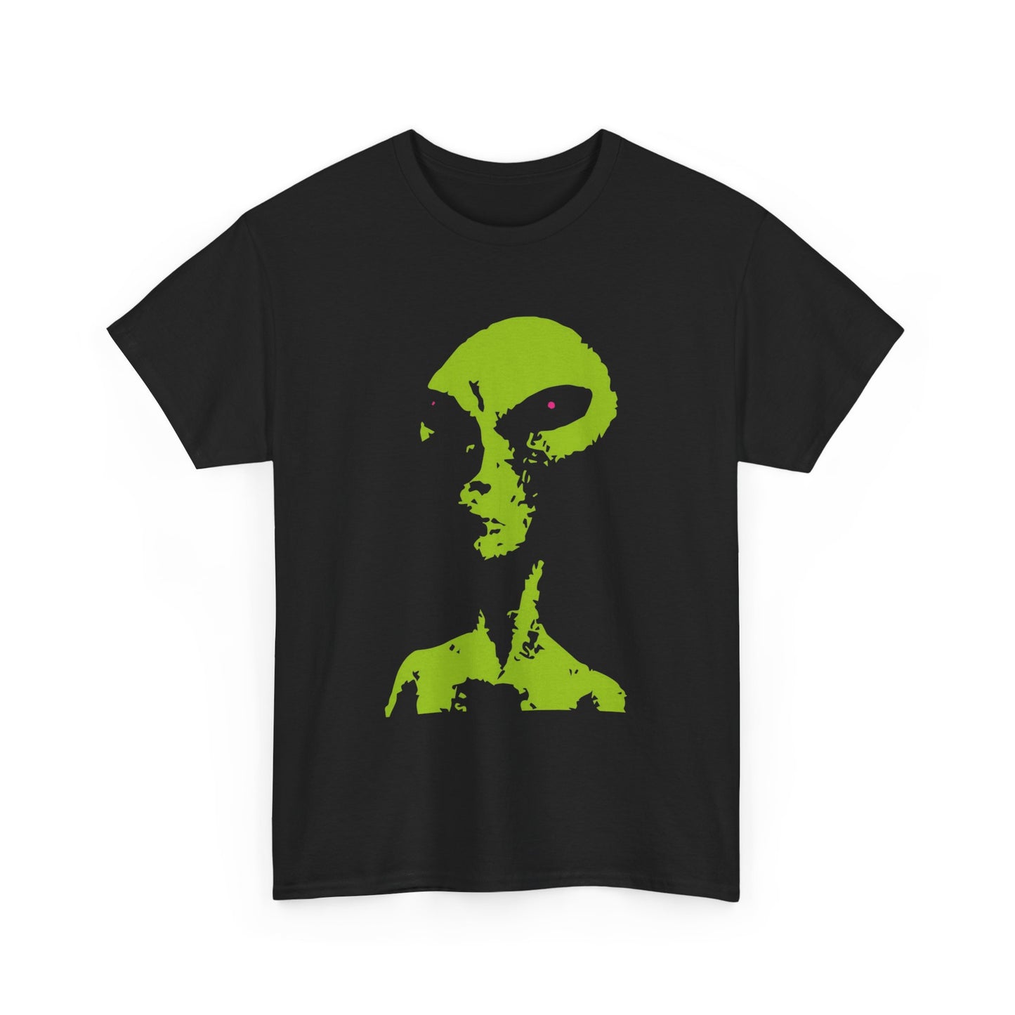 Vintage Alien Graphic T Shirt NEW Adult Unisex Heavy Cotton Tee