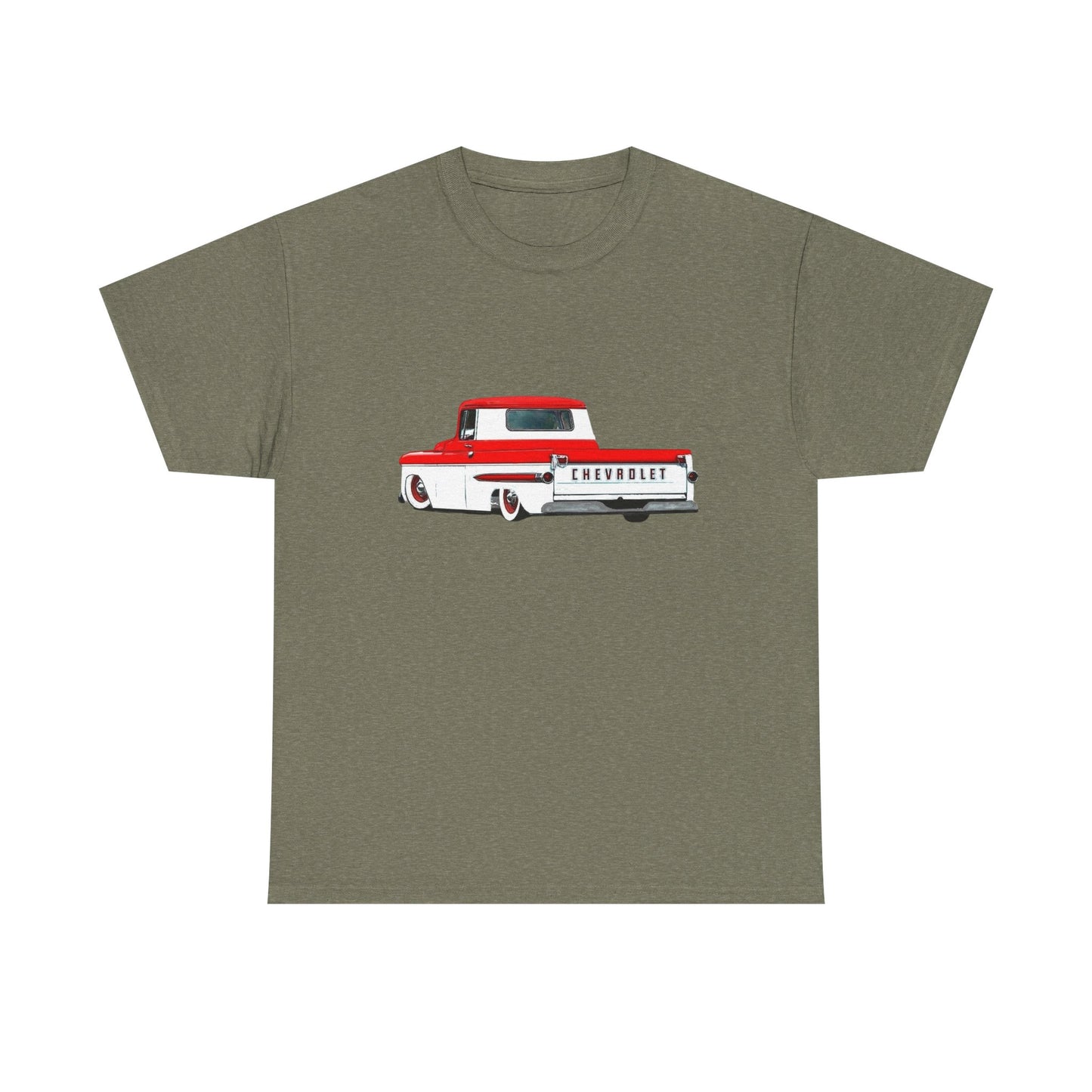 50's Chevrolet Truck Graphic T Shirt Unisex Heavy Cotton Tee NEW
