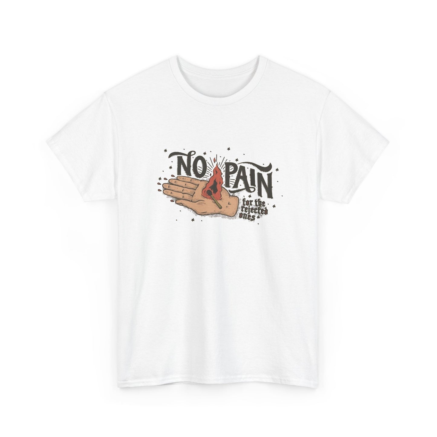 No Pain Graphic T Shirt NEW Vintage Unisex Heavy Cotton Tee