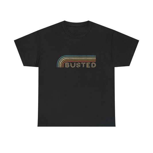 Busted Graphic T Shirt Unisex Heavy Cotton Tee Gift