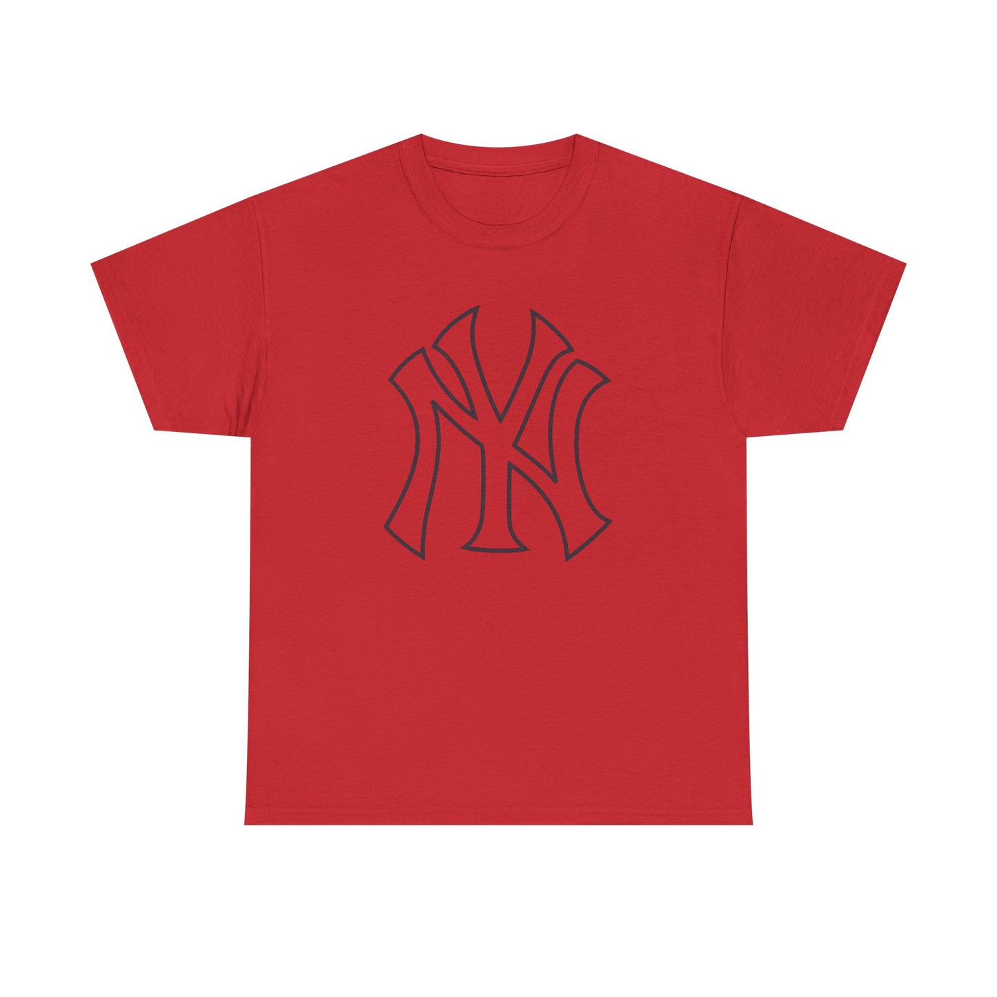 New York Emblem Logo Graphic T Shirt S-5XL Unisex Heavy Cotton Tee