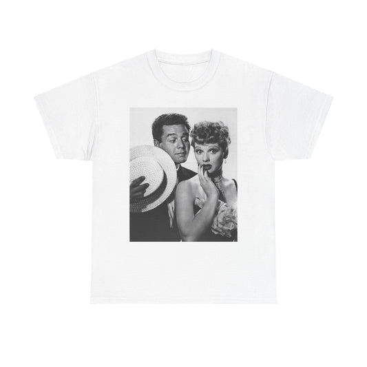 I Love Lucy Graphic T Shirt Vintage Retro Tv Show Unisex Heavy Cotton Tee
